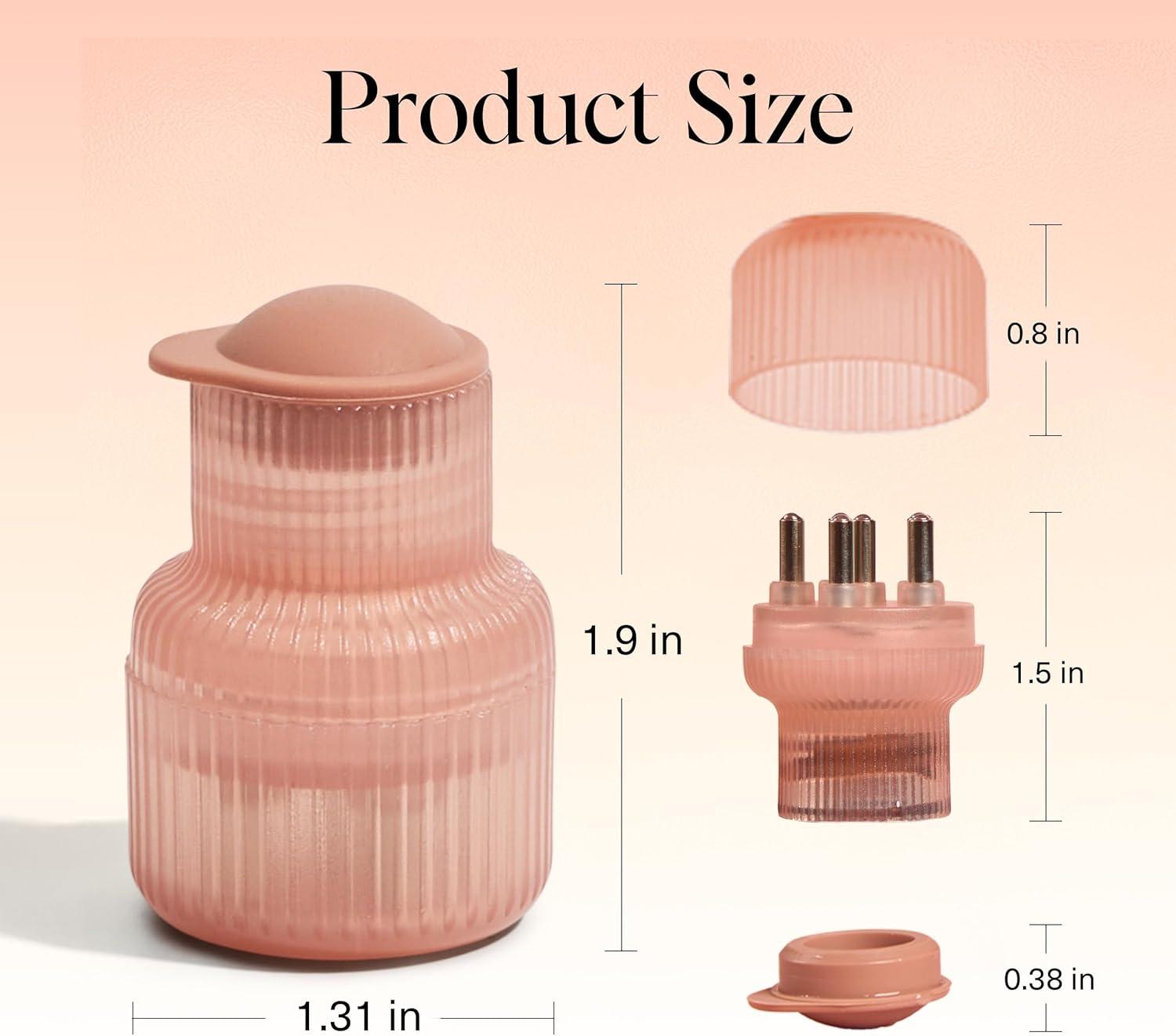 imageKitsch Scalp ampamp Hair Oil Applicator Stainless Steel Bristles Scalp Oil Applicator for Even Distribution MessFree Oiling ampamp Head Massager Scalp Precision Hair Care Tool for Roots ampamp All Hair Types