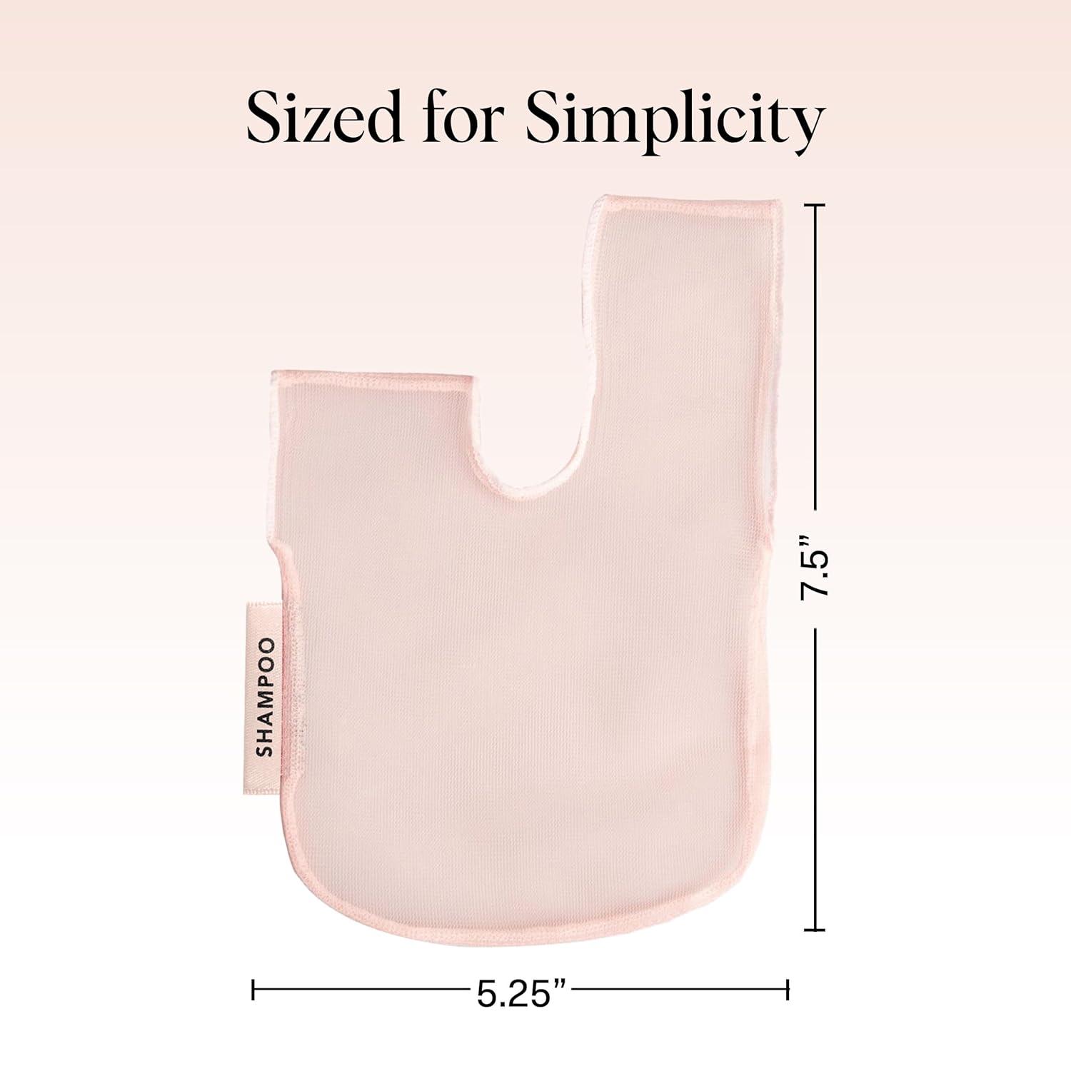 imageKitsch Bar Soap Saver Bag Patented Mesh Bag Soap Holder for Shampoo and Conditioner Bars Extends Use ampamp Prevents Soggy Mess Recycled Mesh Beauty Pouch EcoFriendly BlackBlush