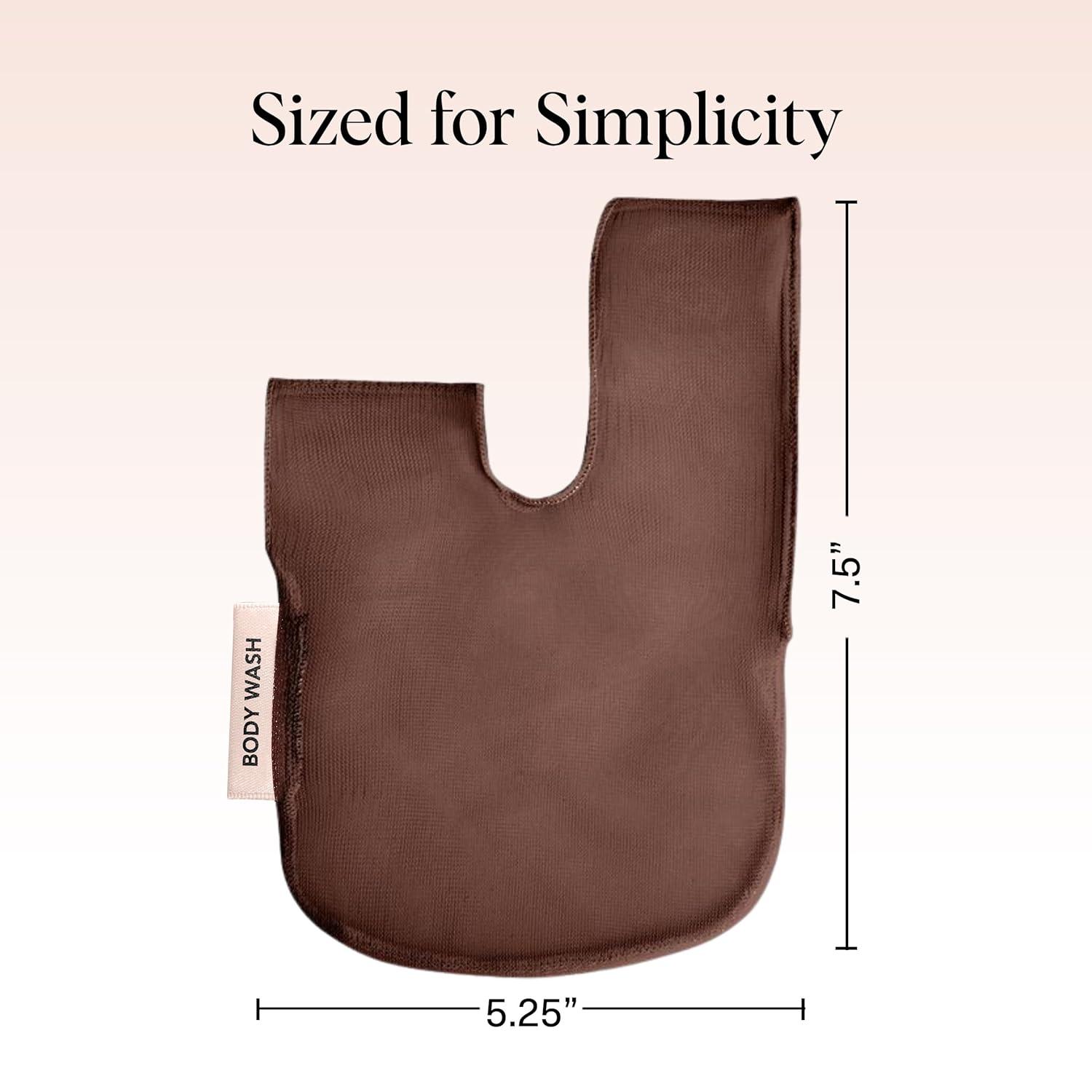 imageKitsch Bar Soap Saver Bag Patented Mesh Bag Soap Holder for Shampoo and Conditioner Bars Extends Use ampamp Prevents Soggy Mess Recycled Mesh Beauty Pouch EcoFriendly BlackChocolate