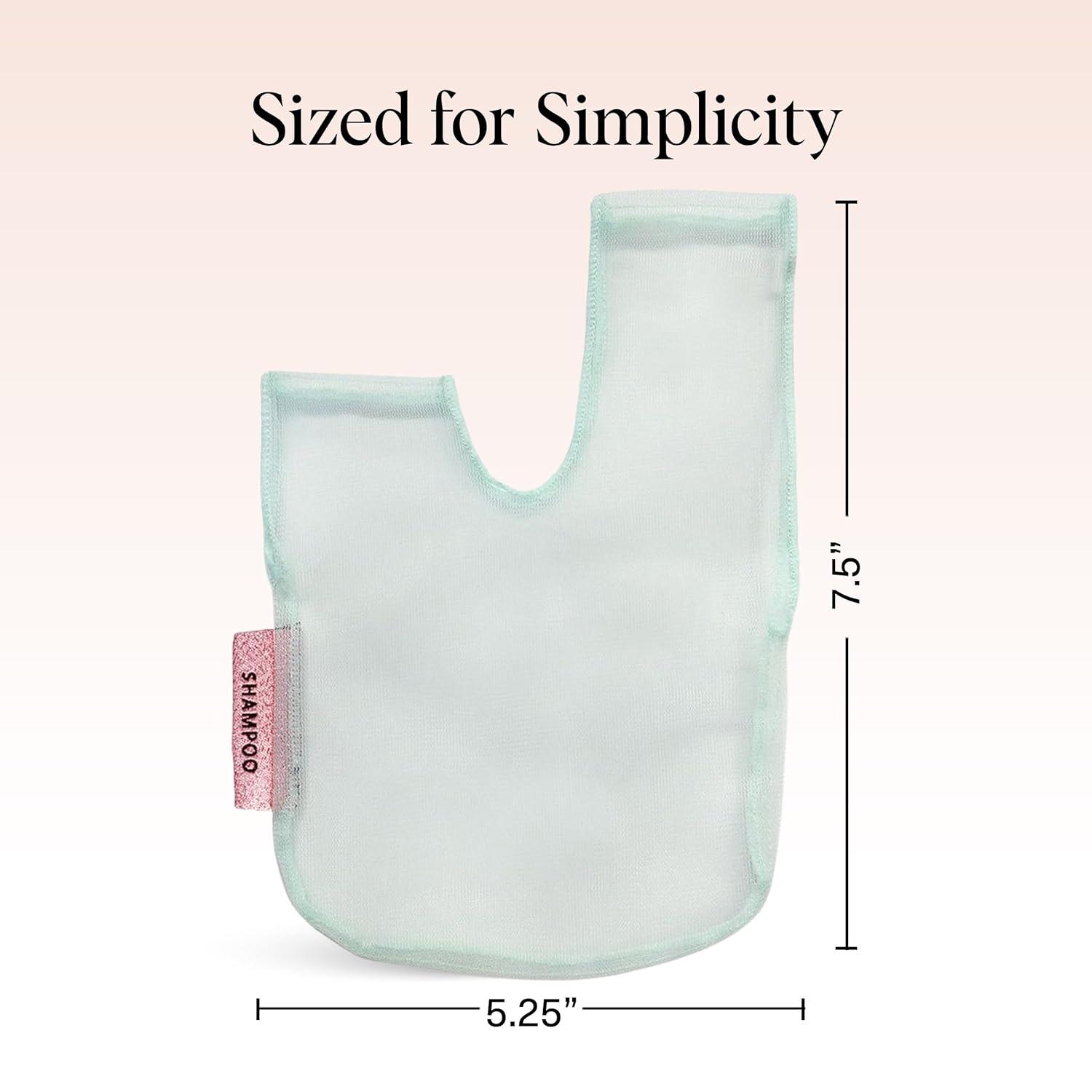 imageKitsch Bar Soap Saver Bag Patented Mesh Bag Soap Holder for Shampoo and Conditioner Bars Extends Use ampamp Prevents Soggy Mess Recycled Mesh Beauty Pouch EcoFriendly BlackMint