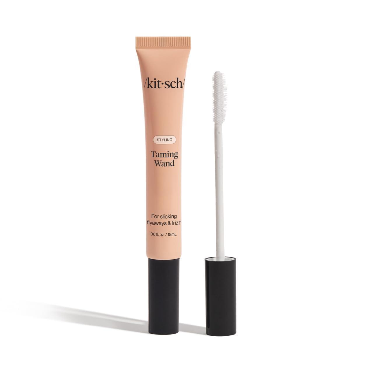 imageKitsch Fly Away Stick for Hair Taming Wand with Biotin Aloe ampamp Vitamin E Clear SerumLike Gel Hair Mascara for Flyaways ampamp Baby Hairs Lightweight Hair ampamp MultiUse Hair Stick 18ml