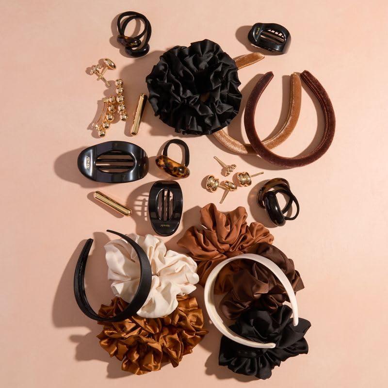 imageKitsch Gold Hair Barrettes For Women Stylish Durable ampamp Elegant Metal Hair Clips for Women for Everyday or Special Occasions Cloud ampamp Bubble Design Ideal Gifts for Women2pc Set