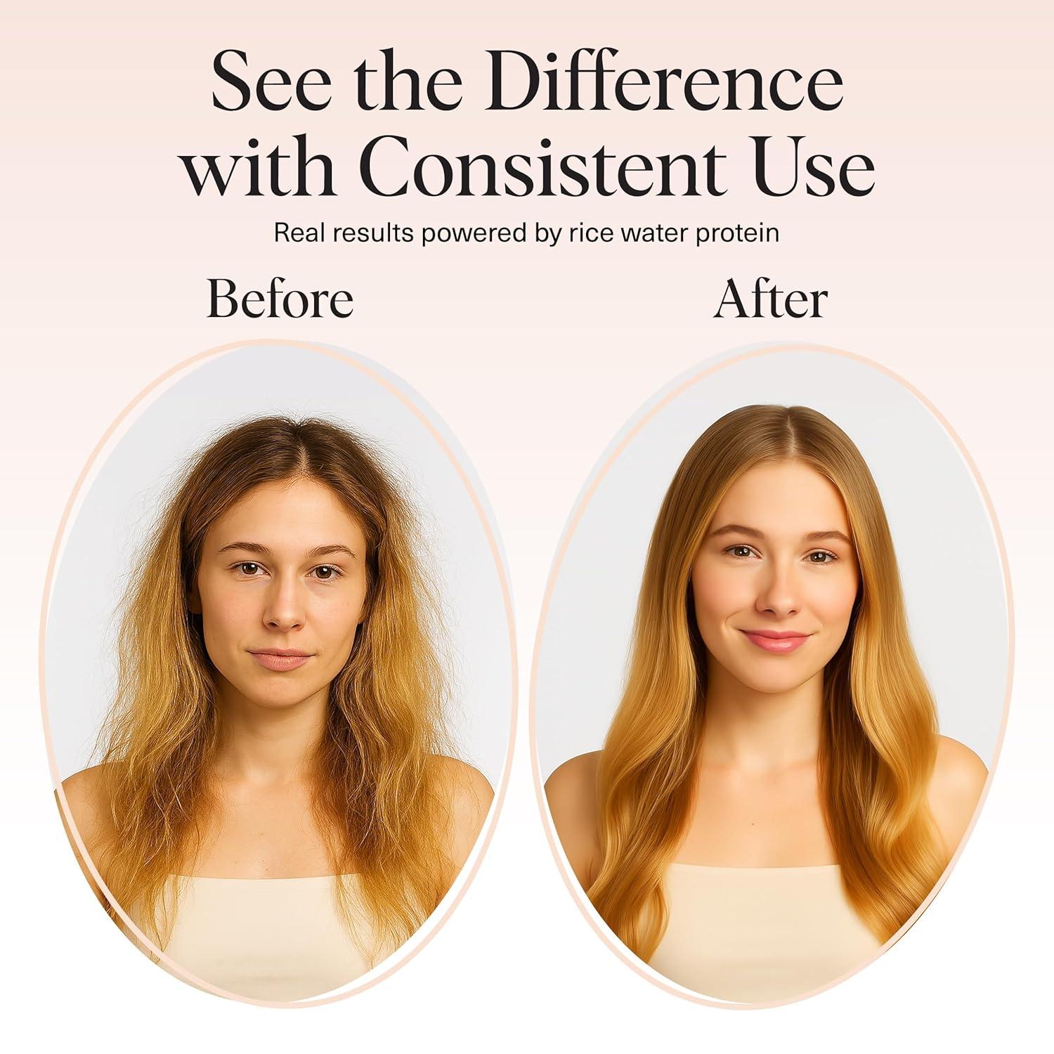 imageKitsch Rice Water Shampoo Bar for Hair Growth Strengthening Hair Shampoo for Men and Women Reduce Breakage Boosts Shine Paraben Silicone ampamp SulfateFree Vegan Hair Care 32 ozRice Water Shampoo Bar