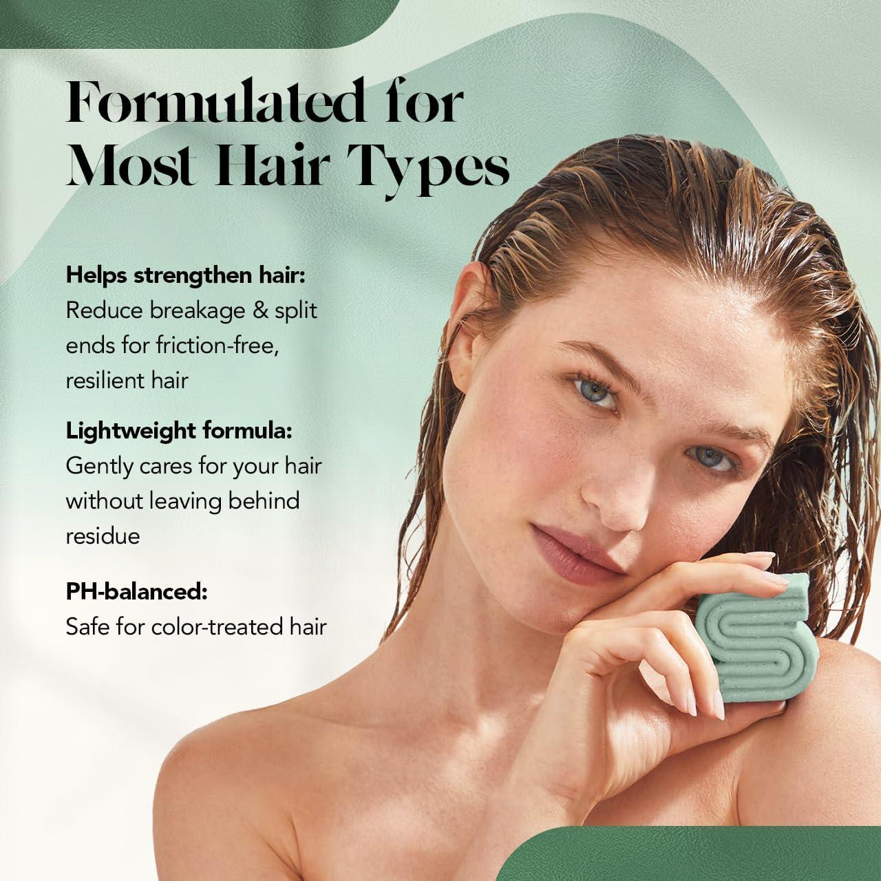 imageKitsch Rosemary ampamp Biotin Shampoo Bar For Hair Growth Strengthening Thickening ampamp Volumizing Shampoo for Women and Men Free of Parabens Sulfates ampamp Silicones Made in USA 32 oz