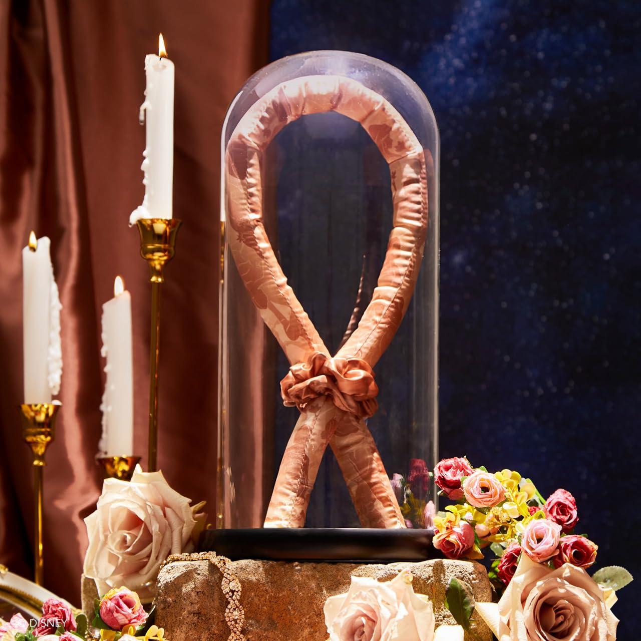 imageKitsch Satin Heatless Curling Set Heatless Curls Overnight with 34quot Hair Curler ampamp 2 Satin Scrunchies Comfortable Hair Curlers to Sleep In for FrizzFree No Heat Damage Styling Sunset Tie Dye09 Princess Party