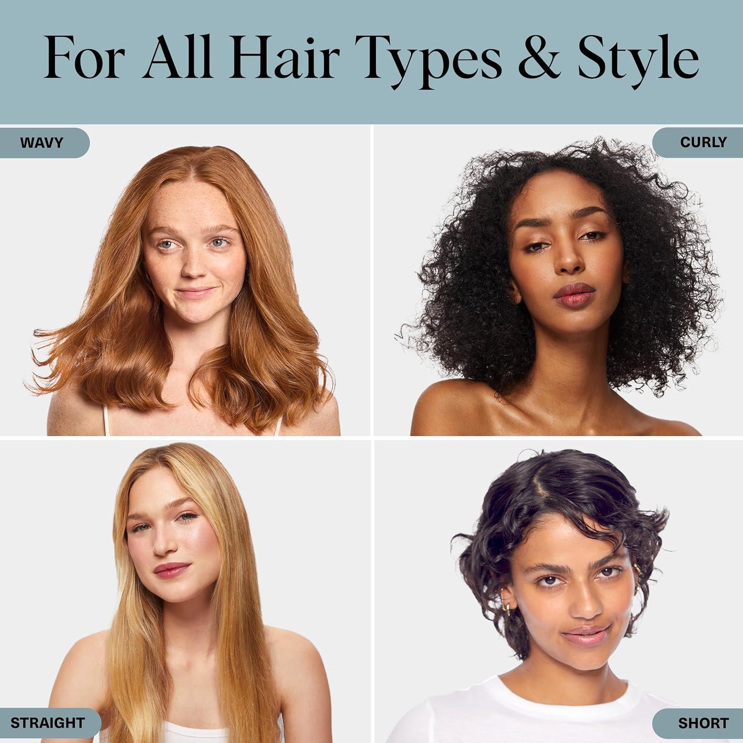 imageKitsch XL Satin Bonnet for Sleeping Softer Than Silk Hair Bonnet for Women Secure Fit Adjustable Night Cap for Curly ampamp Textured Hair Prevents Breakage Tangles ampamp Thinning AuraHaze Blue