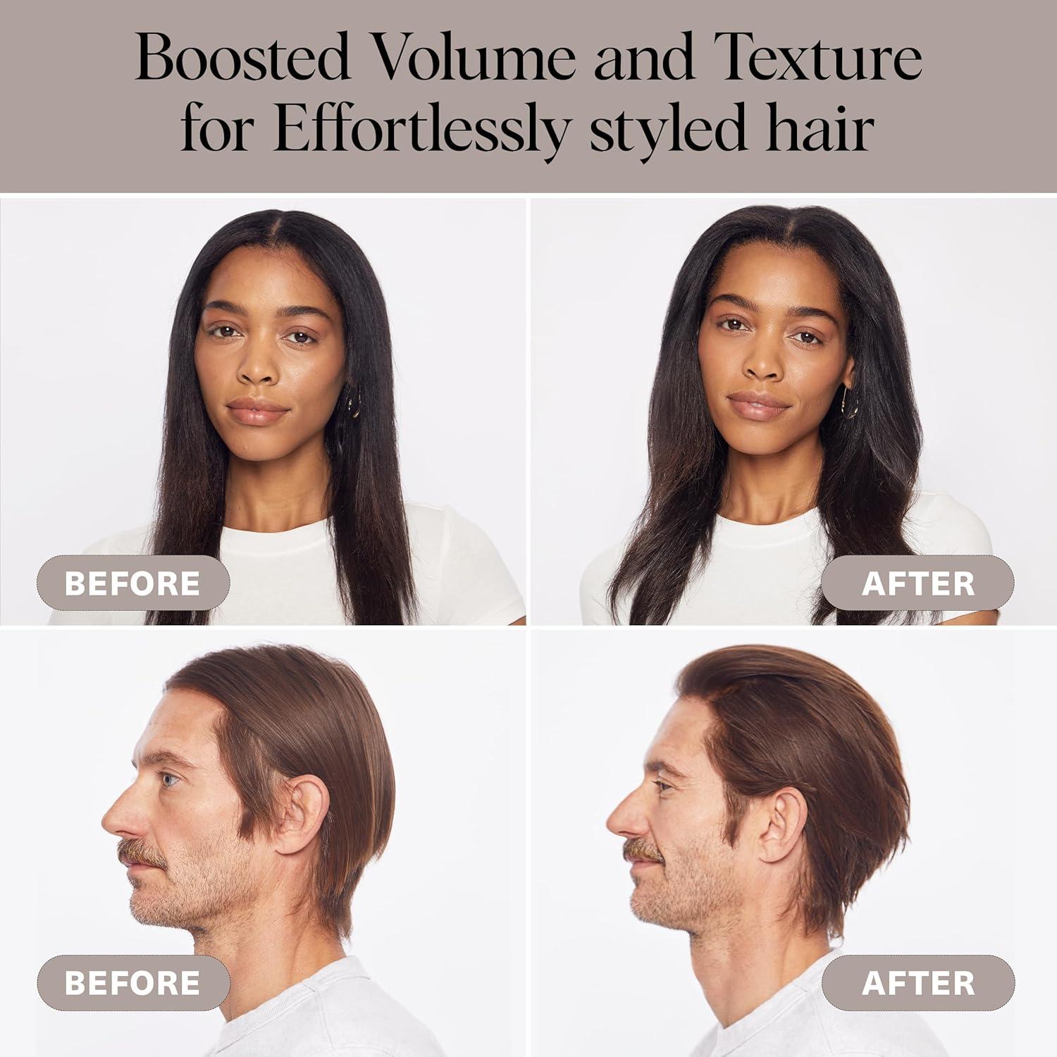 imageKitsch Volumizing Rice Protein Dry Shampoo Powder Dry Shampoo for Women ampamp Men Dark Hair No White Cast Absorbs Oil NonGreasy Fragrance Free Travel Size in Pump Form Dark Tinted 1ozDark Tinted