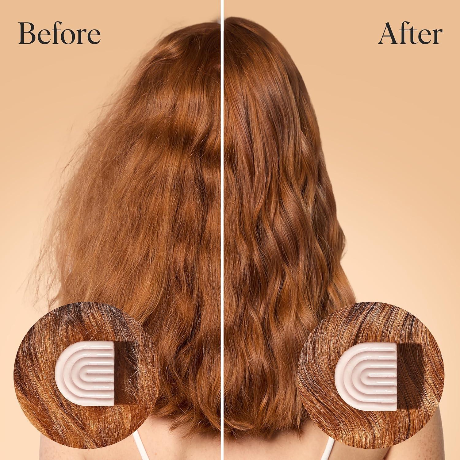 imageKitsch Argan Oil Conditioner Bar Repairing Hair Conditioner for Damaged Hair AntiFrizz Strengthening Moisturizing Hair Care Paraben Silicone ampamp SulfateFree Made in USA 27 oz