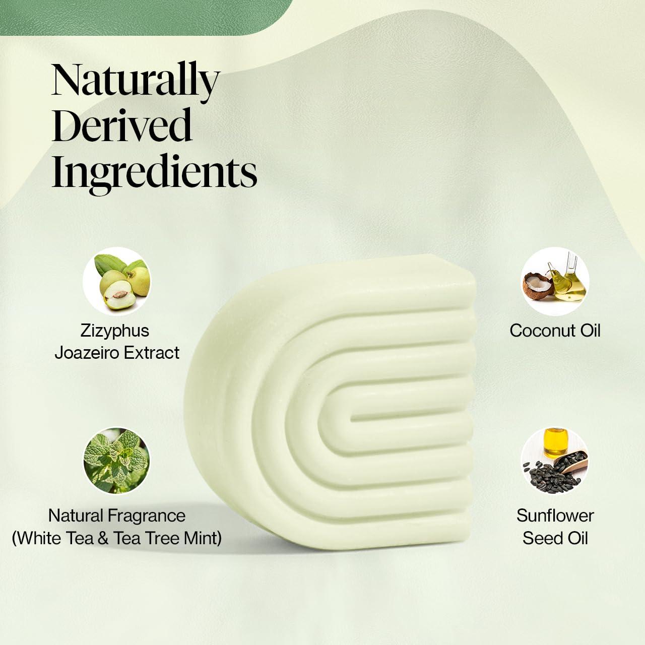 imageKitsch Clarifying Tea Tree ampamp Mint Conditioner Bar Hair Conditioner for Scalp ampamp Oil Control Vegan Conditioner for Women and Men ColorSafe Sustainable Hair Care Made in USA 27 oz