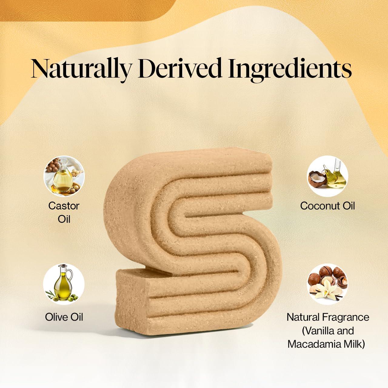 imageKitsch Coconut Oil Shampoo Bar Hydrate ampamp Soften Dry Damaged Hair Deep Moisturizing Curly Hair Shampoo Safe Shampoo for Color Treated Hair Silicone Paraben ampamp Sulfate Free 32 oz