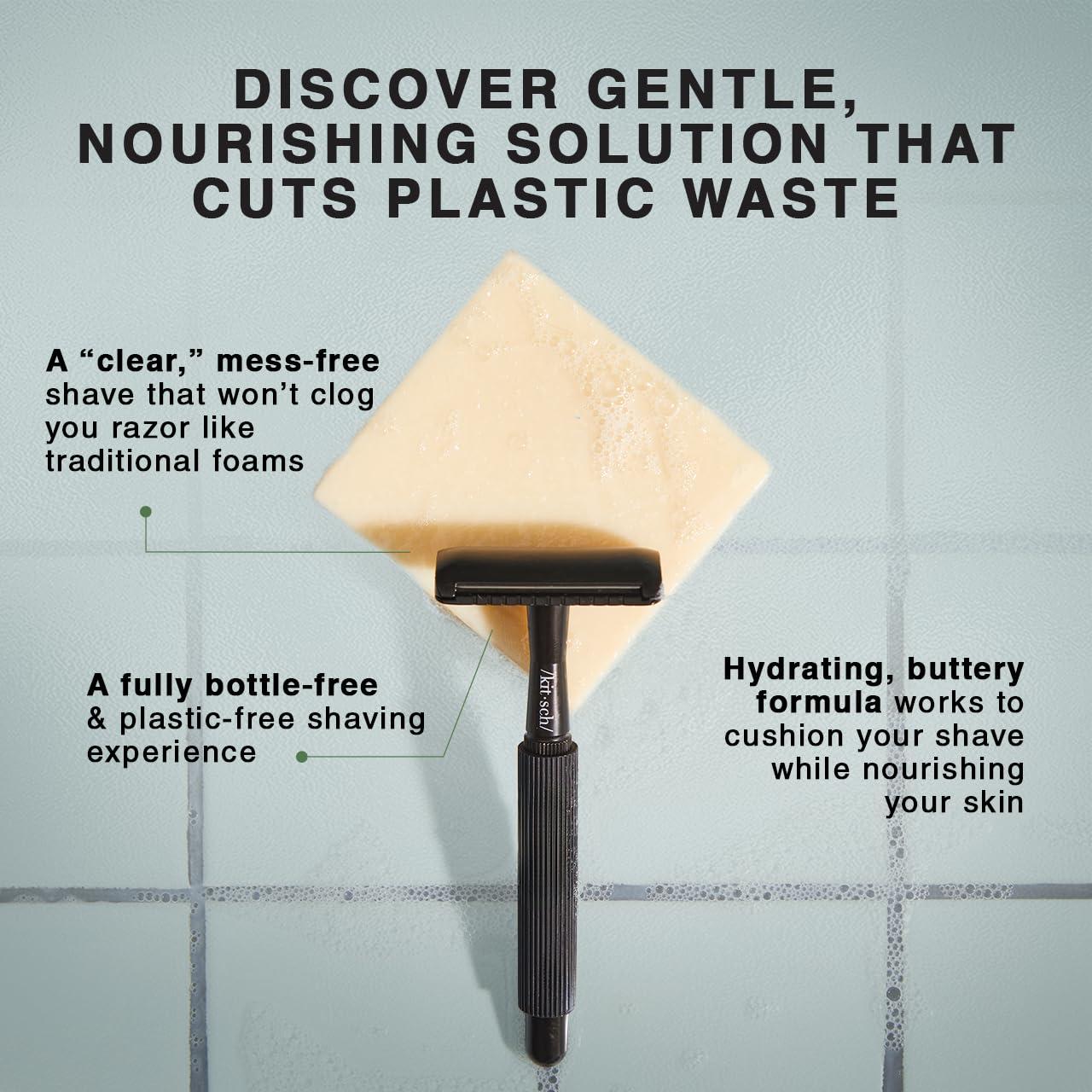 imageKitsch Shaving Soap for Men Hydrating Shave Butter ampamp Shave Soap Bar Nourishing Bar Soap for Smooth IrritationFree Shave Paraben Silicone ampamp SulfateFree Vegan Made in USA 4 ozShave Butter Bar Gender Neutral