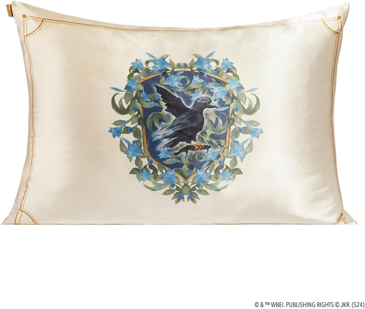 imageKitsch Wonder Woman Believe in Wonder Satin Pillowcase with Zipper Softer Than Silk Luxury Cooling Pillowcase for Hair ampamp Skin Wrinkle Prevention King Size 19X36Harry Potter Ravenclaw