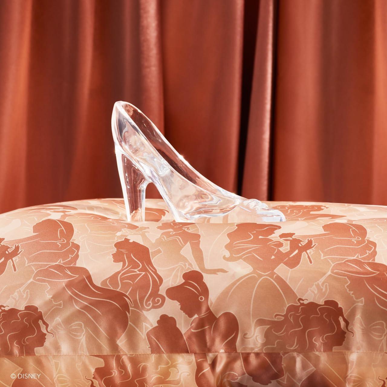 imageKitsch Wonder Woman Believe in Wonder Satin Pillowcase with Zipper Softer Than Silk Luxury Cooling Pillowcase for Hair ampamp Skin Wrinkle Prevention King Size 19X36Disney Princess