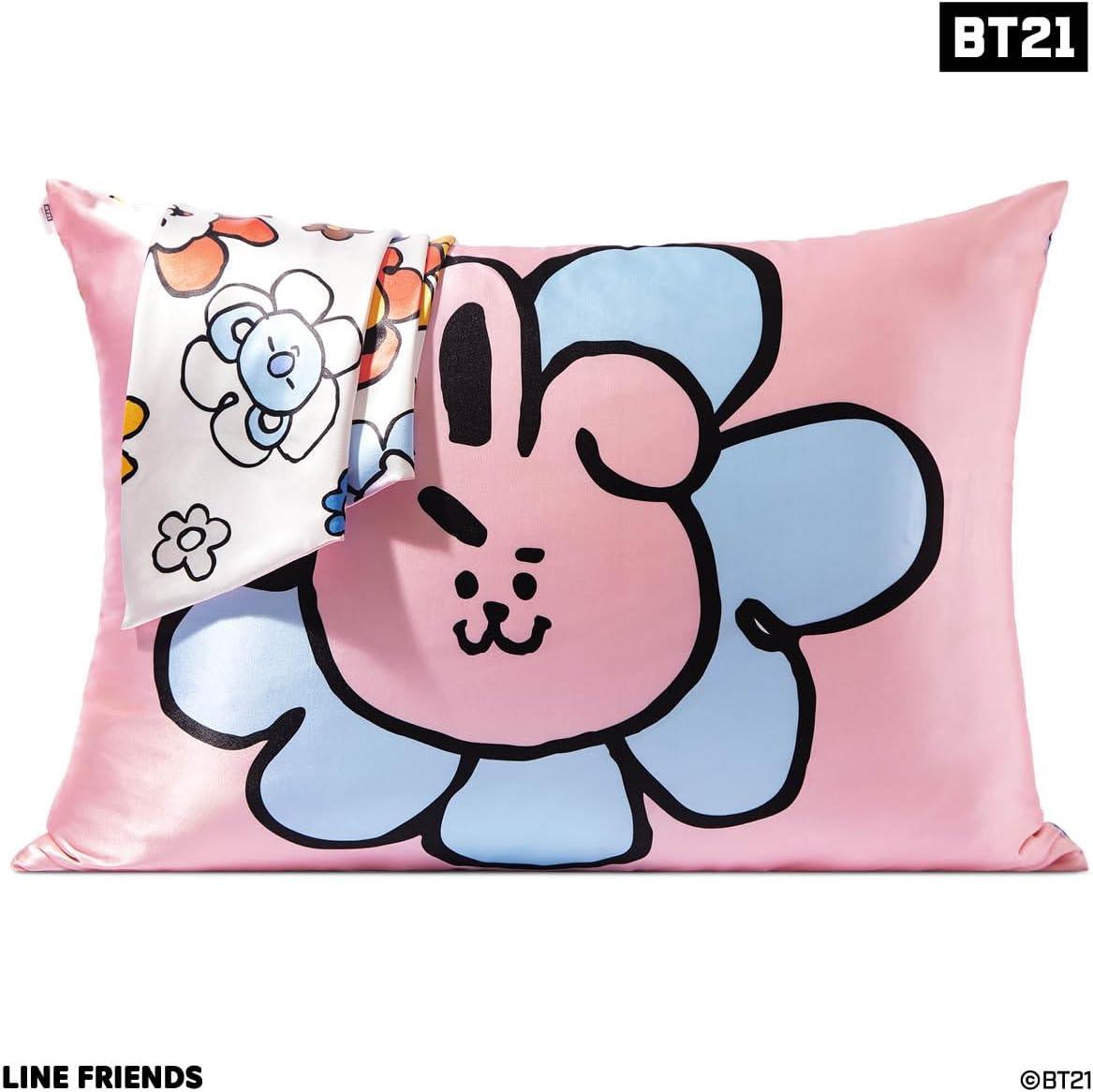 imageKitsch Wonder Woman Believe in Wonder Satin Pillowcase with Zipper Softer Than Silk Luxury Cooling Pillowcase for Hair ampamp Skin Wrinkle Prevention King Size 19X36Bt21 Cooky