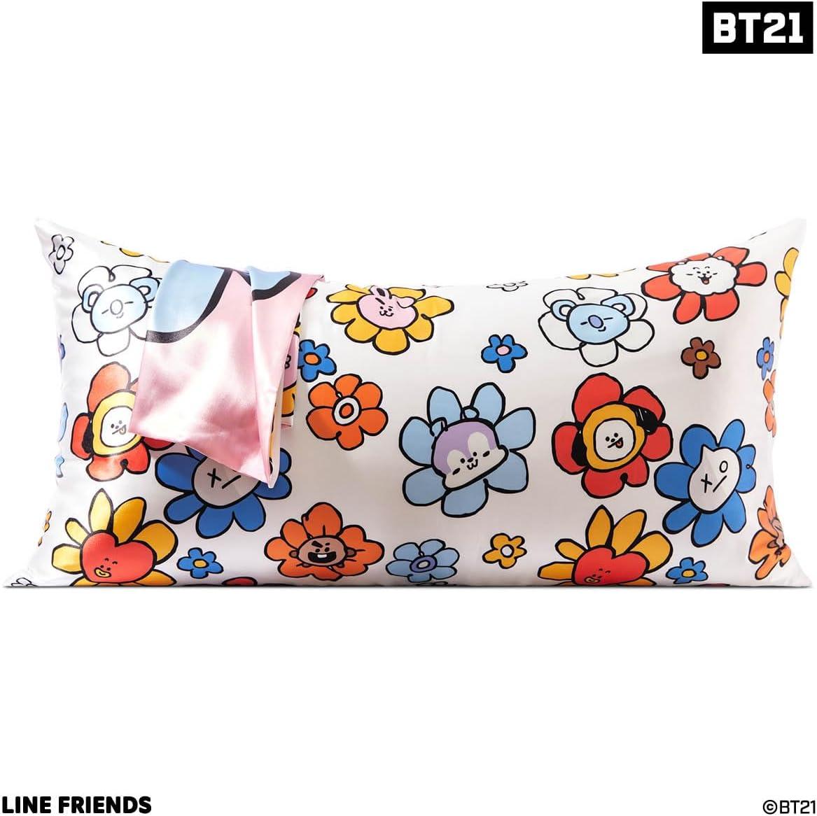 imageKitsch Wonder Woman Believe in Wonder Satin Pillowcase with Zipper Softer Than Silk Luxury Cooling Pillowcase for Hair ampamp Skin Wrinkle Prevention King Size 19X36Bt21 Cooky