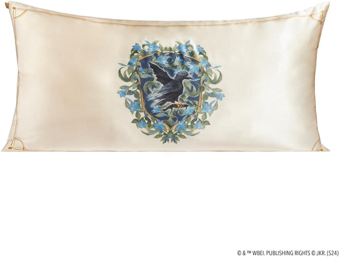 imageKitsch Wonder Woman Believe in Wonder Satin Pillowcase with Zipper Softer Than Silk Luxury Cooling Pillowcase for Hair ampamp Skin Wrinkle Prevention King Size 19X36Harry Potter Ravenclaw