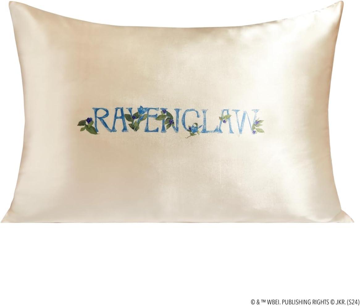 imageKitsch Wonder Woman Believe in Wonder Satin Pillowcase with Zipper Softer Than Silk Luxury Cooling Pillowcase for Hair ampamp Skin Wrinkle Prevention King Size 19X36Harry Potter Ravenclaw