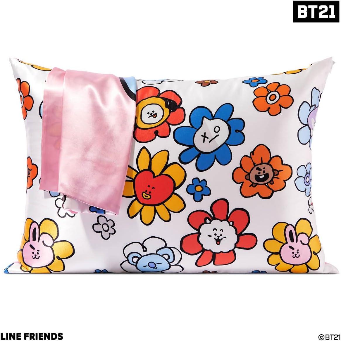 imageKitsch Wonder Woman Believe in Wonder Satin Pillowcase with Zipper Softer Than Silk Luxury Cooling Pillowcase for Hair ampamp Skin Wrinkle Prevention King Size 19X36Bt21 Cooky