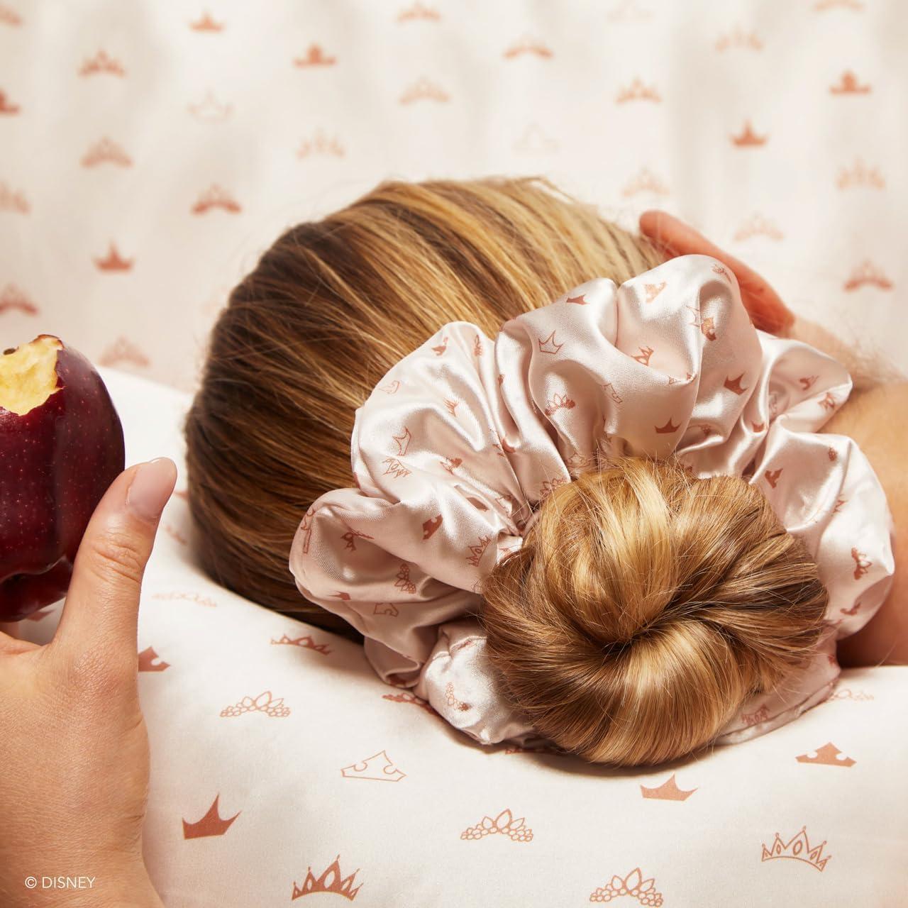 imageKitsch Wonder Woman Believe in Wonder Satin Pillowcase with Zipper Softer Than Silk Luxury Cooling Pillowcase for Hair ampamp Skin Wrinkle Prevention King Size 19X36Disney Desert Crown