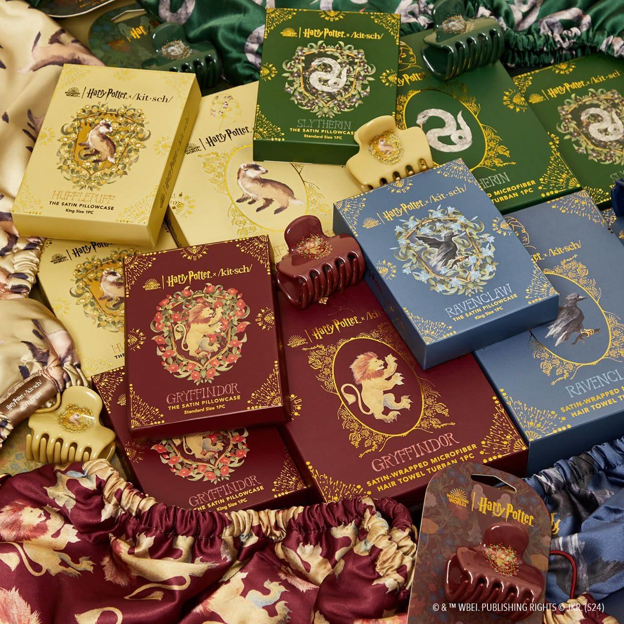 imageKitsch Wonder Woman Believe in Wonder Satin Pillowcase with Zipper Softer Than Silk Luxury Cooling Pillowcase for Hair ampamp Skin Wrinkle Prevention King Size 19X36Harry Potter Hufflepuff