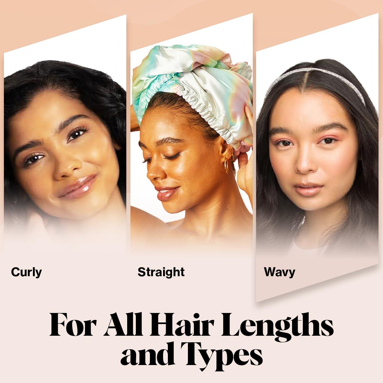 imageKitsch x Harry Potter Satin Microfiber Hair Towel Wrap for Women Super Absorbent Quick Dry AntiFrizz for Long ampamp Short Hairs Turbans for Women Hair Wrap Gifts for Mom SlytherinAura