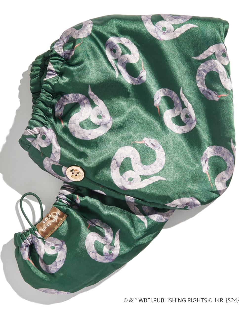 imageKitsch x Harry Potter Satin Microfiber Hair Towel Wrap for Women Super Absorbent Quick Dry AntiFrizz for Long ampamp Short Hairs Turbans for Women Hair Wrap Gifts for Mom SlytherinSlytherin