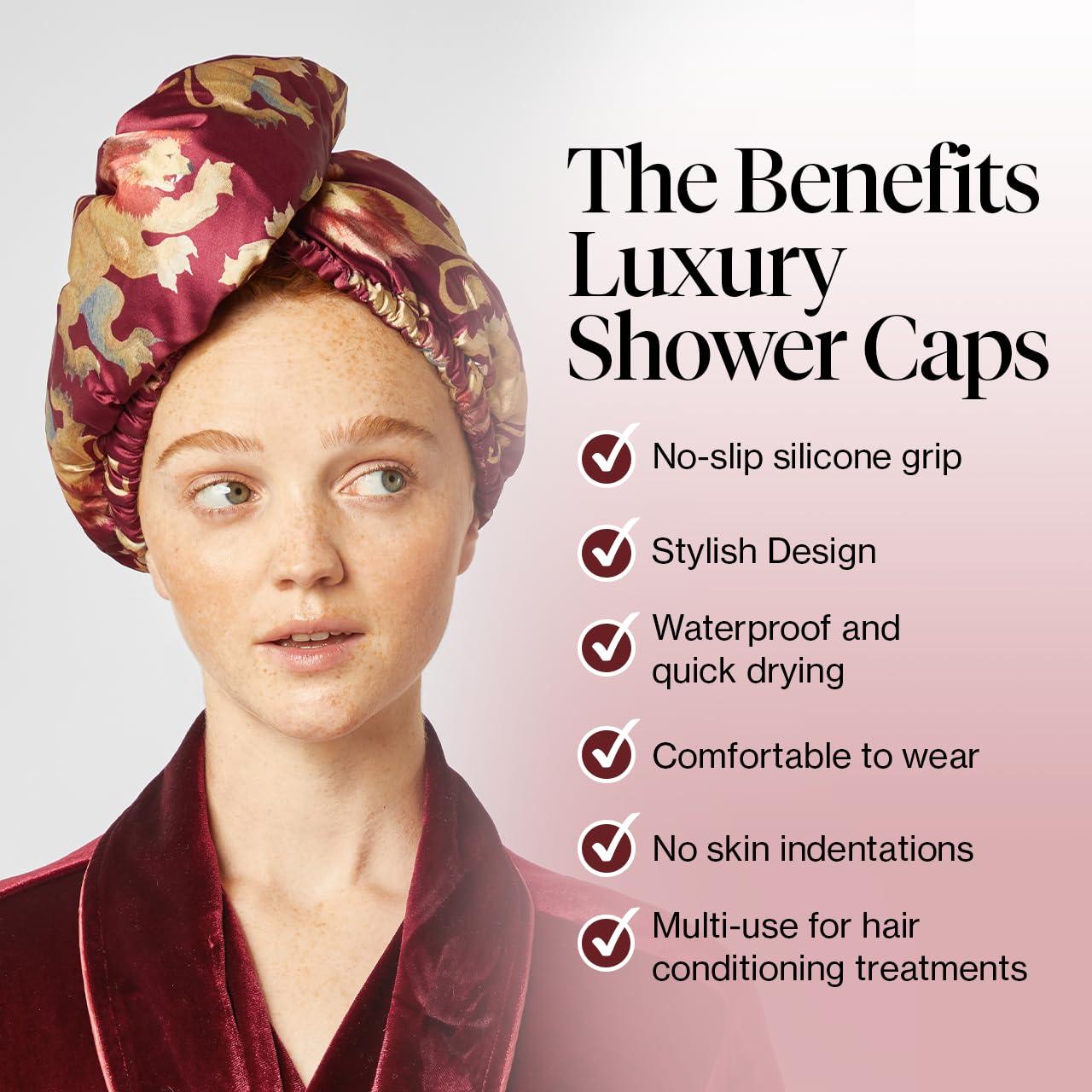 imageKitsch x Harry Potter Satin Microfiber Hair Towel Wrap for Women Super Absorbent Quick Dry AntiFrizz for Long ampamp Short Hairs Turbans for Women Hair Wrap Gifts for Mom SlytherinGryffindor