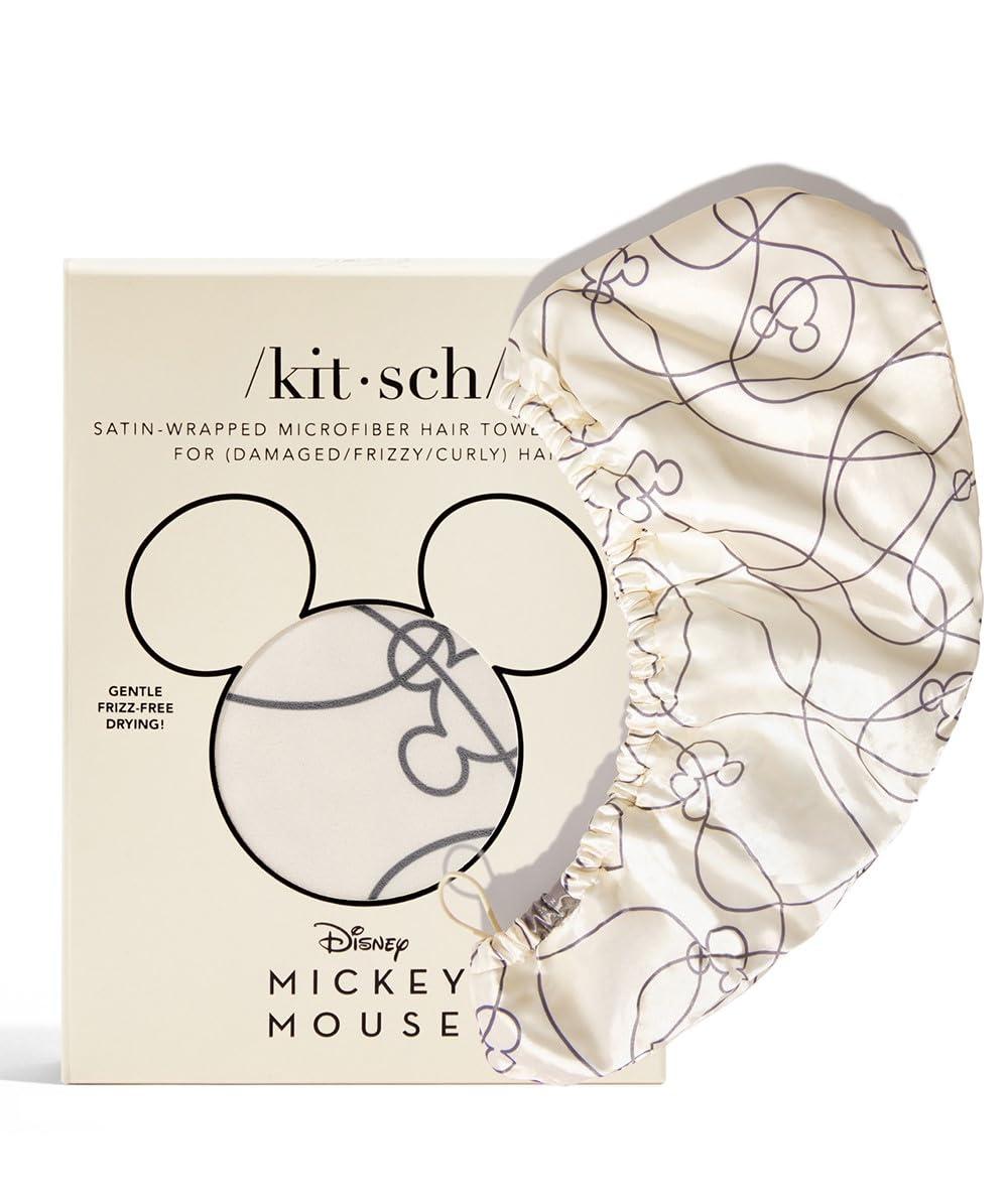 imageKitsch x Harry Potter Satin Microfiber Hair Towel Wrap for Women Super Absorbent Quick Dry AntiFrizz for Long ampamp Short Hairs Turbans for Women Hair Wrap Gifts for Mom SlytherinMickey Maze