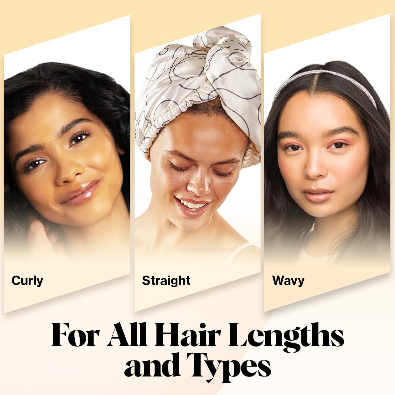 imageKitsch x Harry Potter Satin Microfiber Hair Towel Wrap for Women Super Absorbent Quick Dry AntiFrizz for Long ampamp Short Hairs Turbans for Women Hair Wrap Gifts for Mom SlytherinMickey Maze