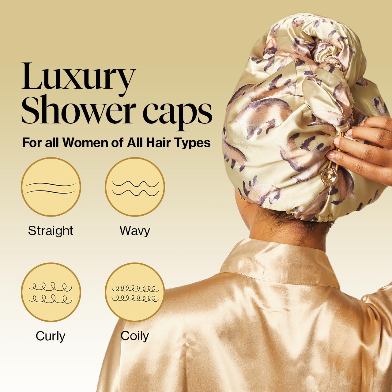 imageKitsch x Harry Potter Satin Microfiber Hair Towel Wrap for Women Super Absorbent Quick Dry AntiFrizz for Long ampamp Short Hairs Turbans for Women Hair Wrap Gifts for Mom SlytherinHufflepuff