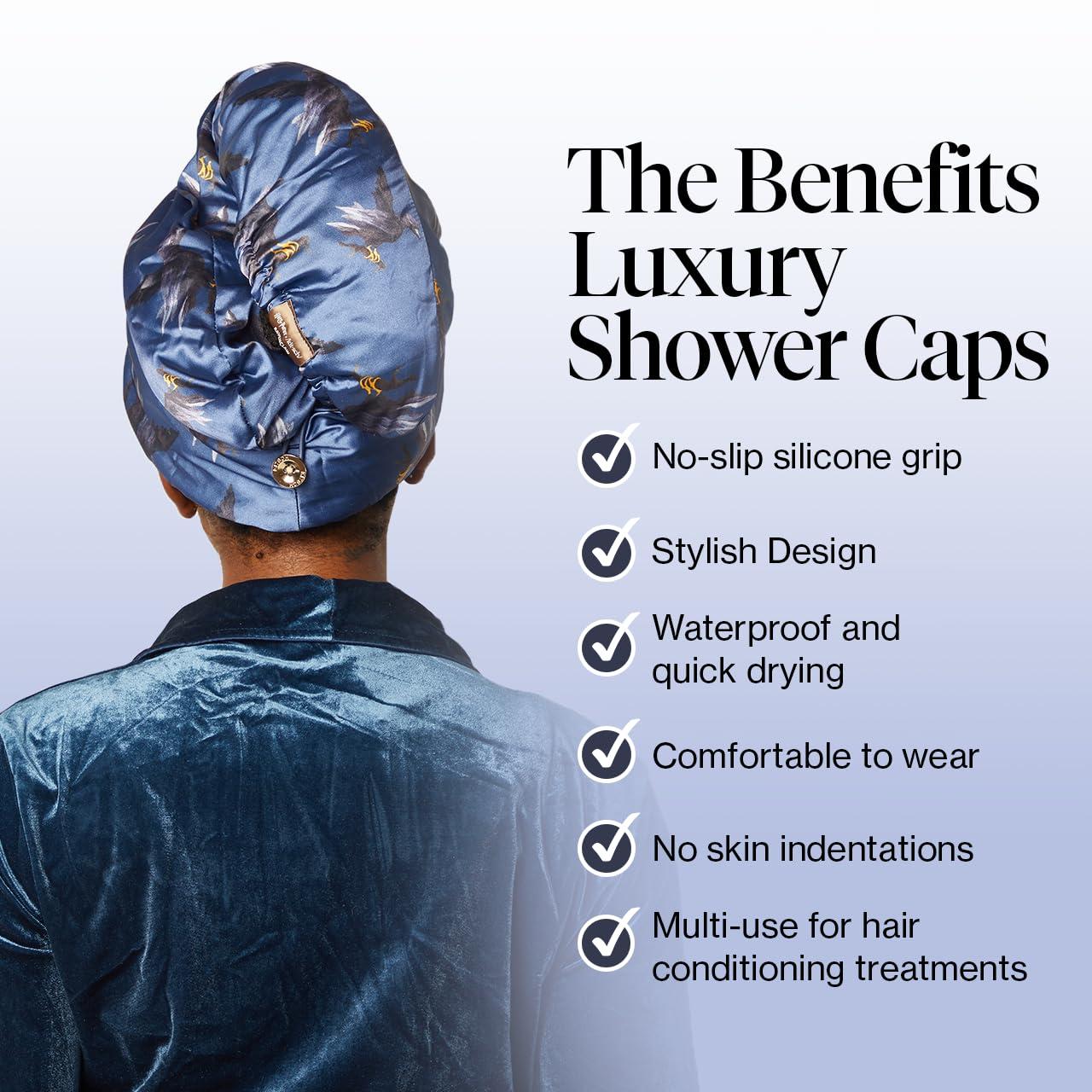 imageKitsch x Harry Potter Satin Microfiber Hair Towel Wrap for Women Super Absorbent Quick Dry AntiFrizz for Long ampamp Short Hairs Turbans for Women Hair Wrap Gifts for Mom SlytherinRavenclaw