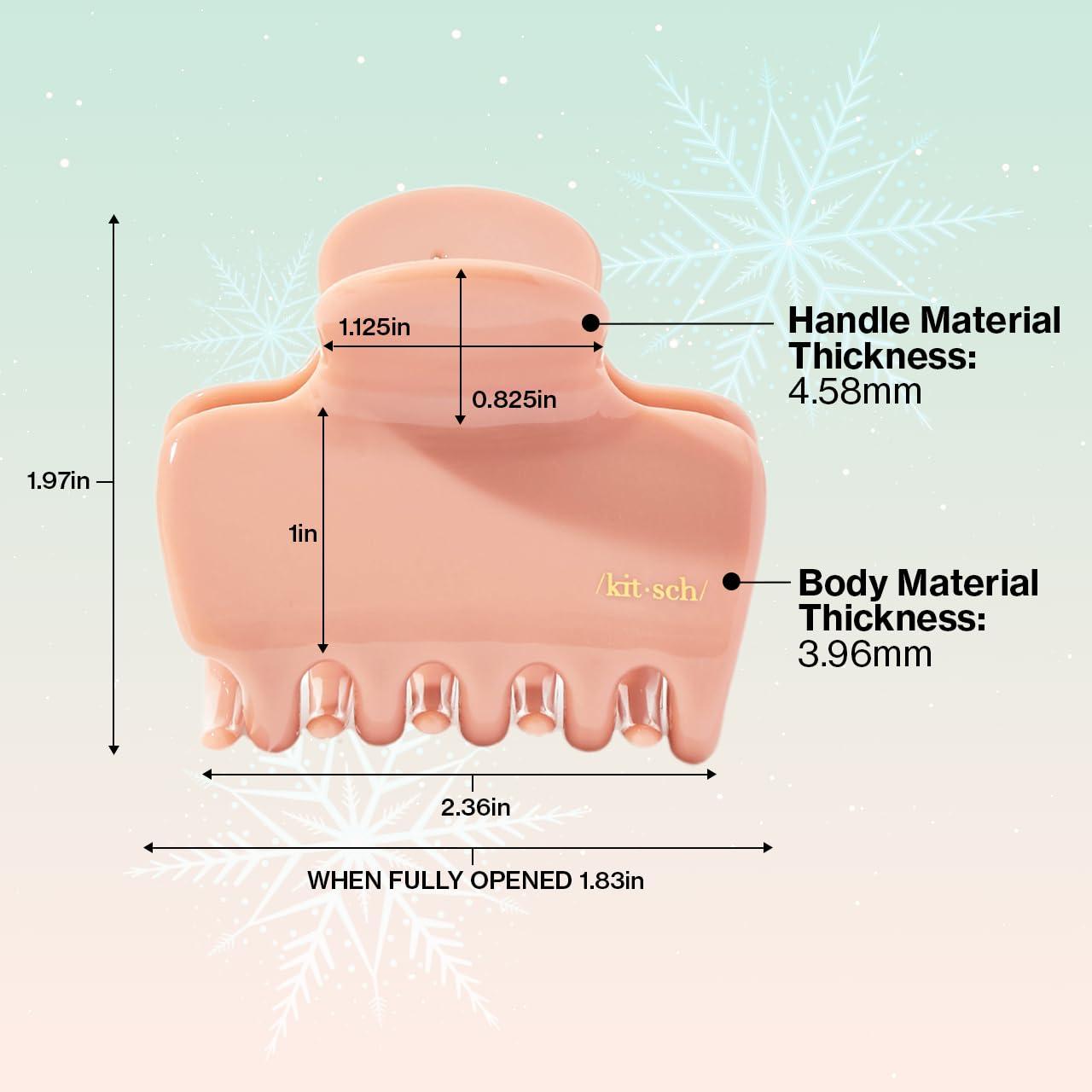 imageKitsch x Star Wars R2D2 Glitter Hair Clip for Women Whimsical GalaxyInspired Claw Clip EcoFriendly Recycled Plastic Strong Secure Grip Ideal Gifts for Women Hair Accessories for GirlsHoliday Rosewood