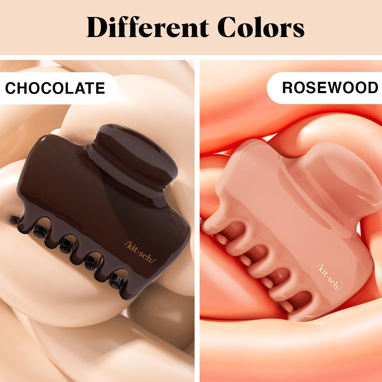 imageKitsch x Star Wars R2D2 Glitter Hair Clip for Women Whimsical GalaxyInspired Claw Clip EcoFriendly Recycled Plastic Strong Secure Grip Ideal Gifts for Women Hair Accessories for GirlsChocolate