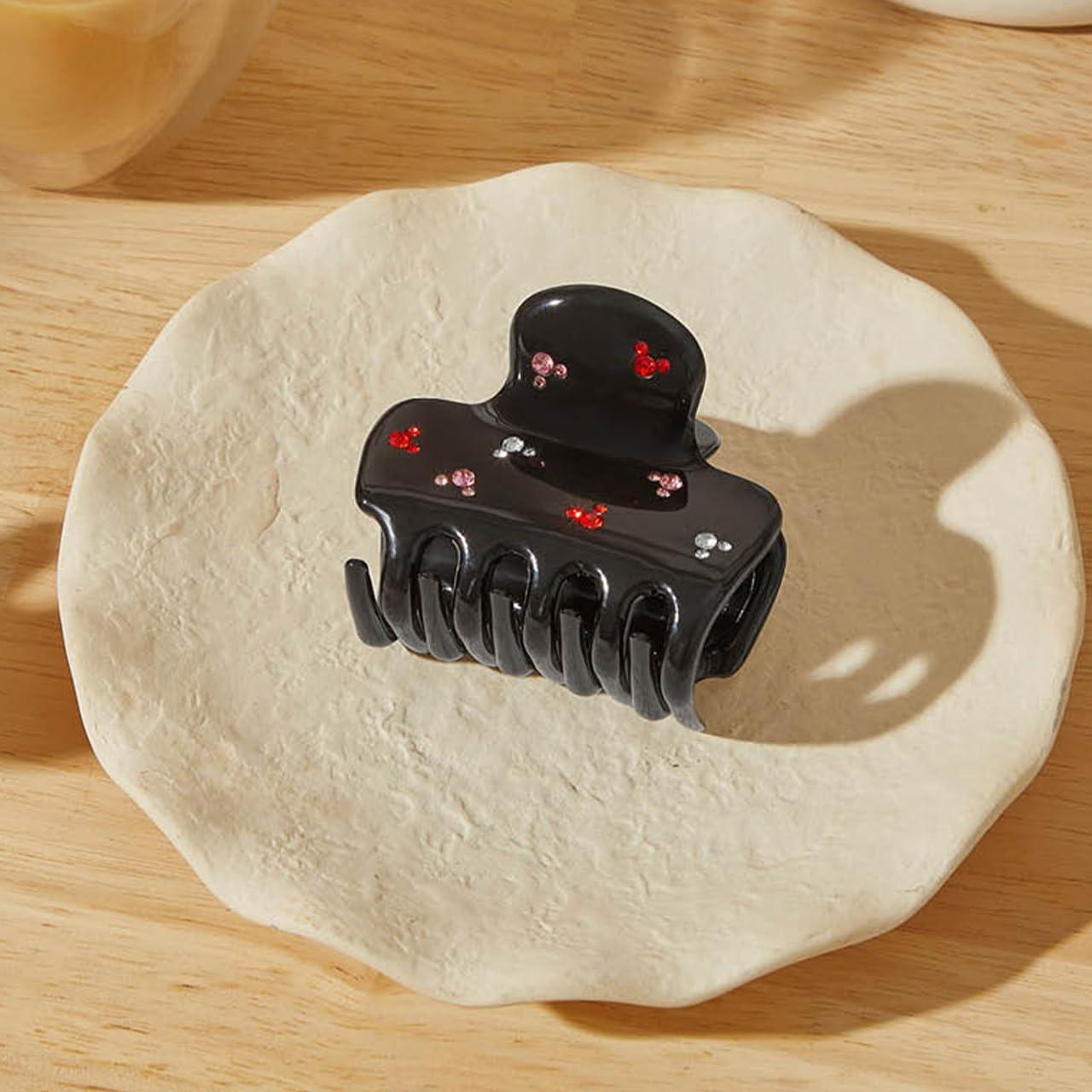 imageKitsch x Star Wars R2D2 Glitter Hair Clip for Women Whimsical GalaxyInspired Claw Clip EcoFriendly Recycled Plastic Strong Secure Grip Ideal Gifts for Women Hair Accessories for GirlsBlack