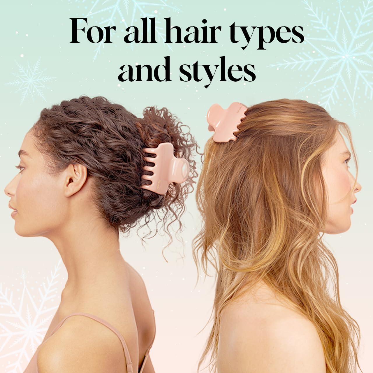 imageKitsch x Star Wars R2D2 Glitter Hair Clip for Women Whimsical GalaxyInspired Claw Clip EcoFriendly Recycled Plastic Strong Secure Grip Ideal Gifts for Women Hair Accessories for GirlsHoliday Rosewood