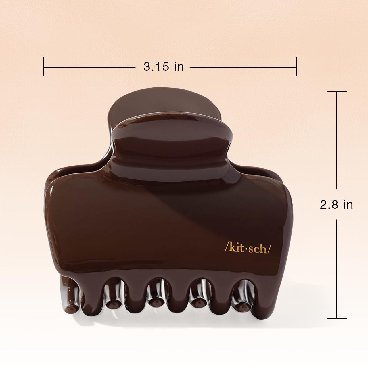 imageKitsch x Star Wars R2D2 Glitter Hair Clip for Women Whimsical GalaxyInspired Claw Clip EcoFriendly Recycled Plastic Strong Secure Grip Ideal Gifts for Women Hair Accessories for GirlsChocolate