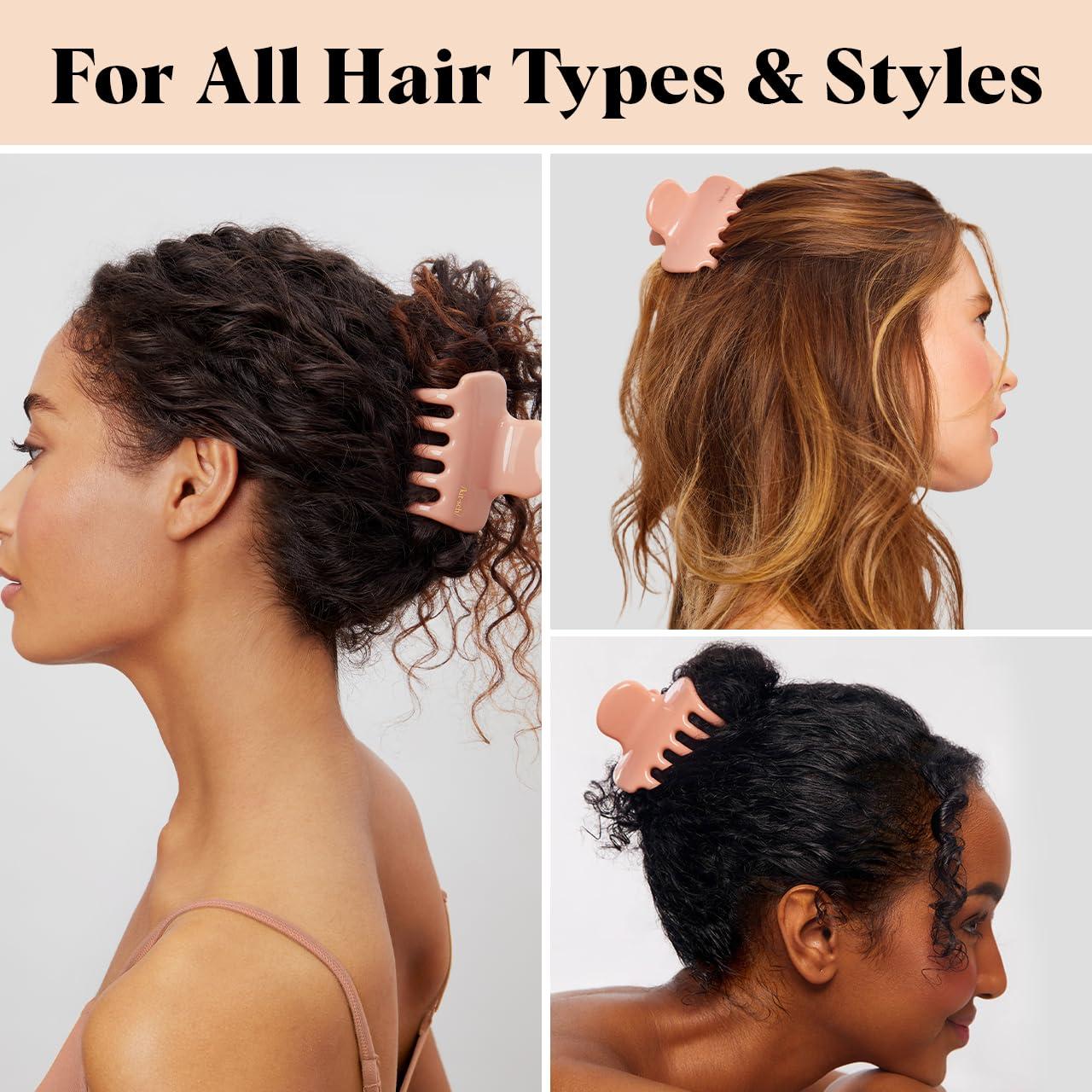 imageKitsch x Star Wars R2D2 Glitter Hair Clip for Women Whimsical GalaxyInspired Claw Clip EcoFriendly Recycled Plastic Strong Secure Grip Ideal Gifts for Women Hair Accessories for GirlsRosewood