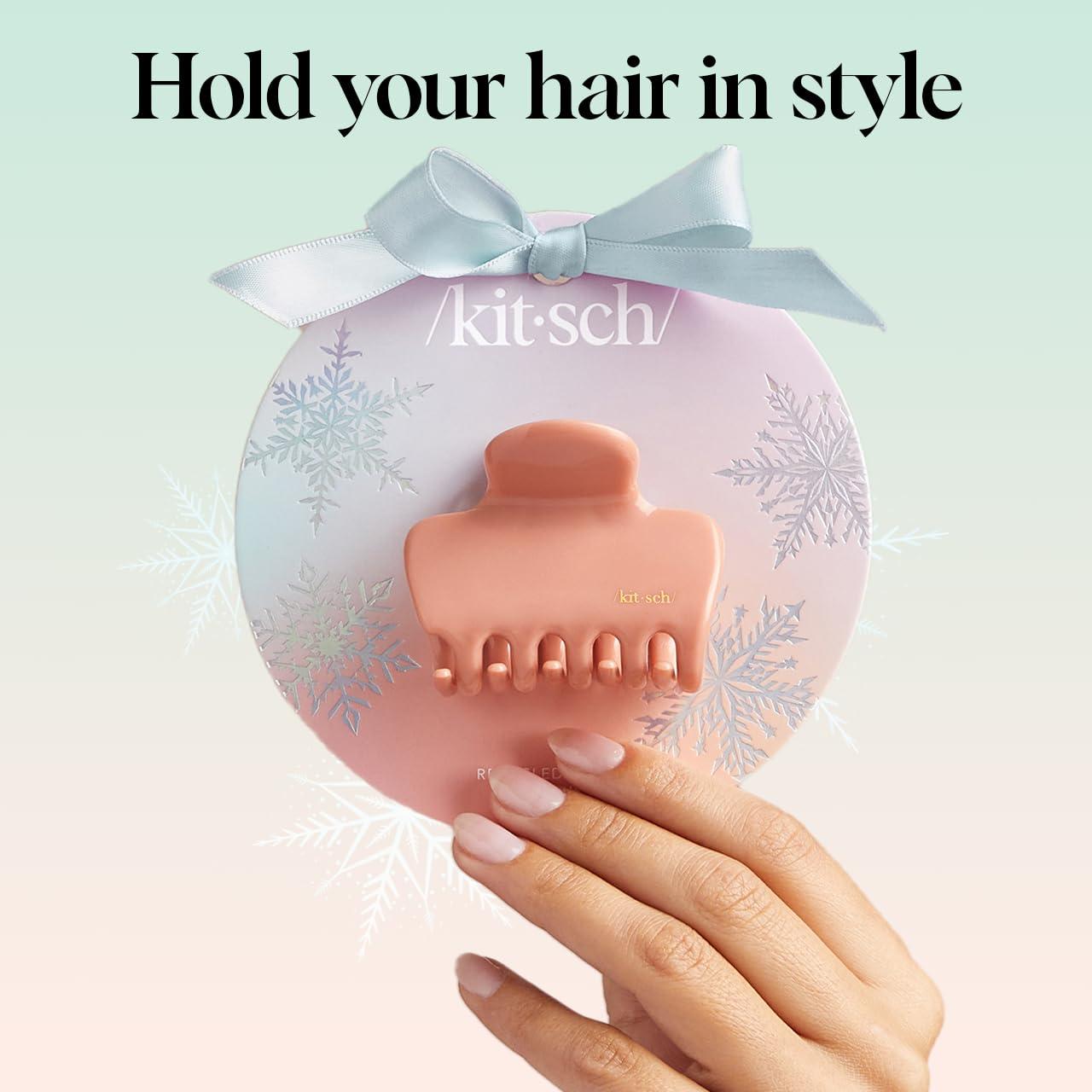 imageKitsch x Star Wars R2D2 Glitter Hair Clip for Women Whimsical GalaxyInspired Claw Clip EcoFriendly Recycled Plastic Strong Secure Grip Ideal Gifts for Women Hair Accessories for GirlsHoliday Rosewood