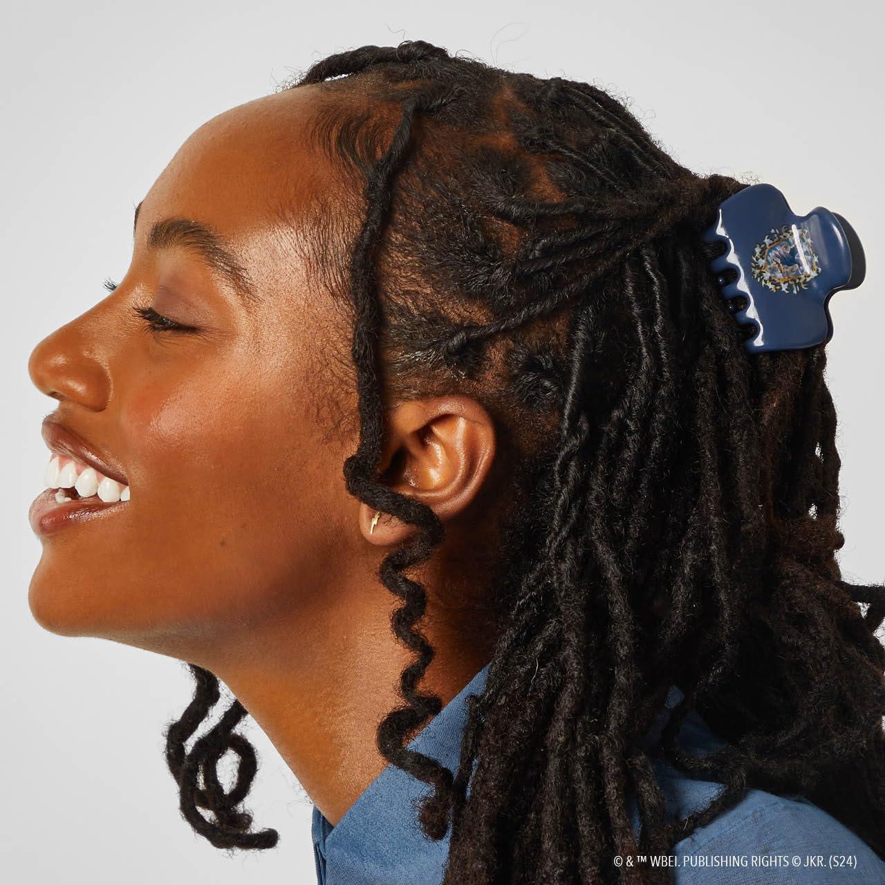 imageKitsch x Star Wars R2D2 Glitter Hair Clip for Women Whimsical GalaxyInspired Claw Clip EcoFriendly Recycled Plastic Strong Secure Grip Ideal Gifts for Women Hair Accessories for GirlsRavenclaw