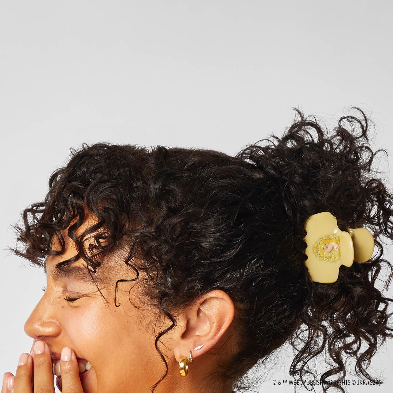 imageKitsch x Star Wars R2D2 Glitter Hair Clip for Women Whimsical GalaxyInspired Claw Clip EcoFriendly Recycled Plastic Strong Secure Grip Ideal Gifts for Women Hair Accessories for GirlsHufflepuff