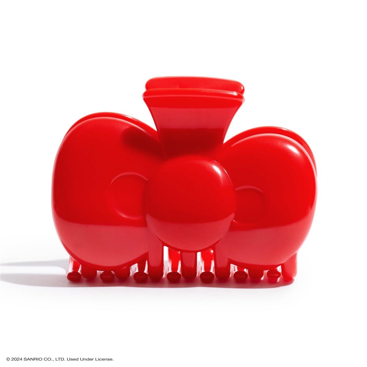 imageKitsch x Star Wars R2D2 Glitter Hair Clip for Women Whimsical GalaxyInspired Claw Clip EcoFriendly Recycled Plastic Strong Secure Grip Ideal Gifts for Women Hair Accessories for GirlsRed Kitty Bow Shape