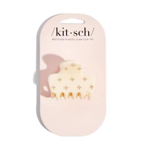 Kitsch x Star Wars R2-D2 Glitter Hair Clip for Women – Whimsical Galaxy-Inspired Claw Clip | Eco-Friendly Recycled Plastic, Strong Secure Grip, | Ideal Gifts for Women, Hair Accessories for Girls(Rhinestone Ivory)