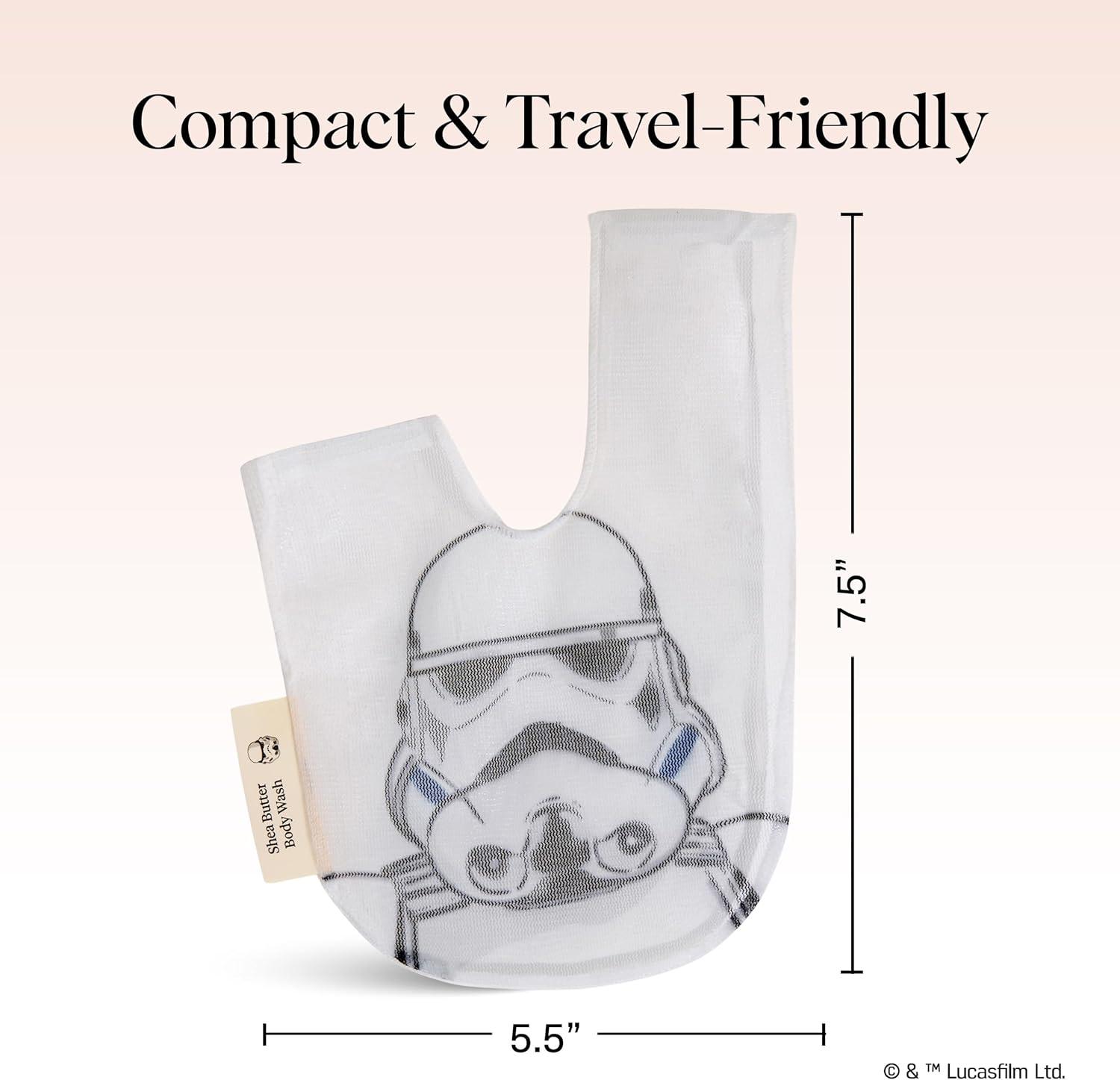 imageKitsch x Star Wars R2D2 Soap Saver Bag Patented Mesh Bag Soap Holder for Shampoo ampamp Conditioner Bars Extends Use ampamp Prevents Soggy Mess Recycled Mesh Beauty Pouch EcoFriendlyStormtrooper