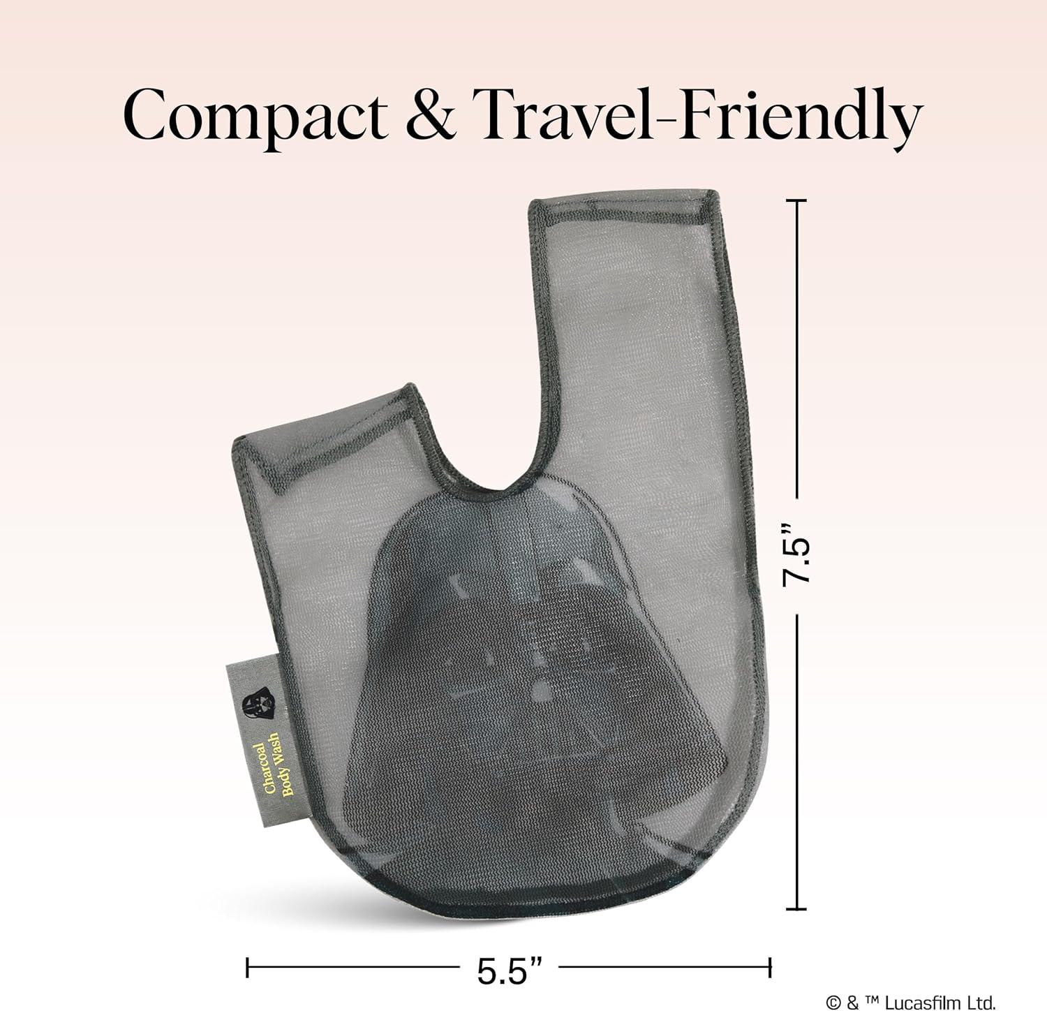 imageKitsch x Star Wars R2D2 Soap Saver Bag Patented Mesh Bag Soap Holder for Shampoo ampamp Conditioner Bars Extends Use ampamp Prevents Soggy Mess Recycled Mesh Beauty Pouch EcoFriendlyDarth Vader