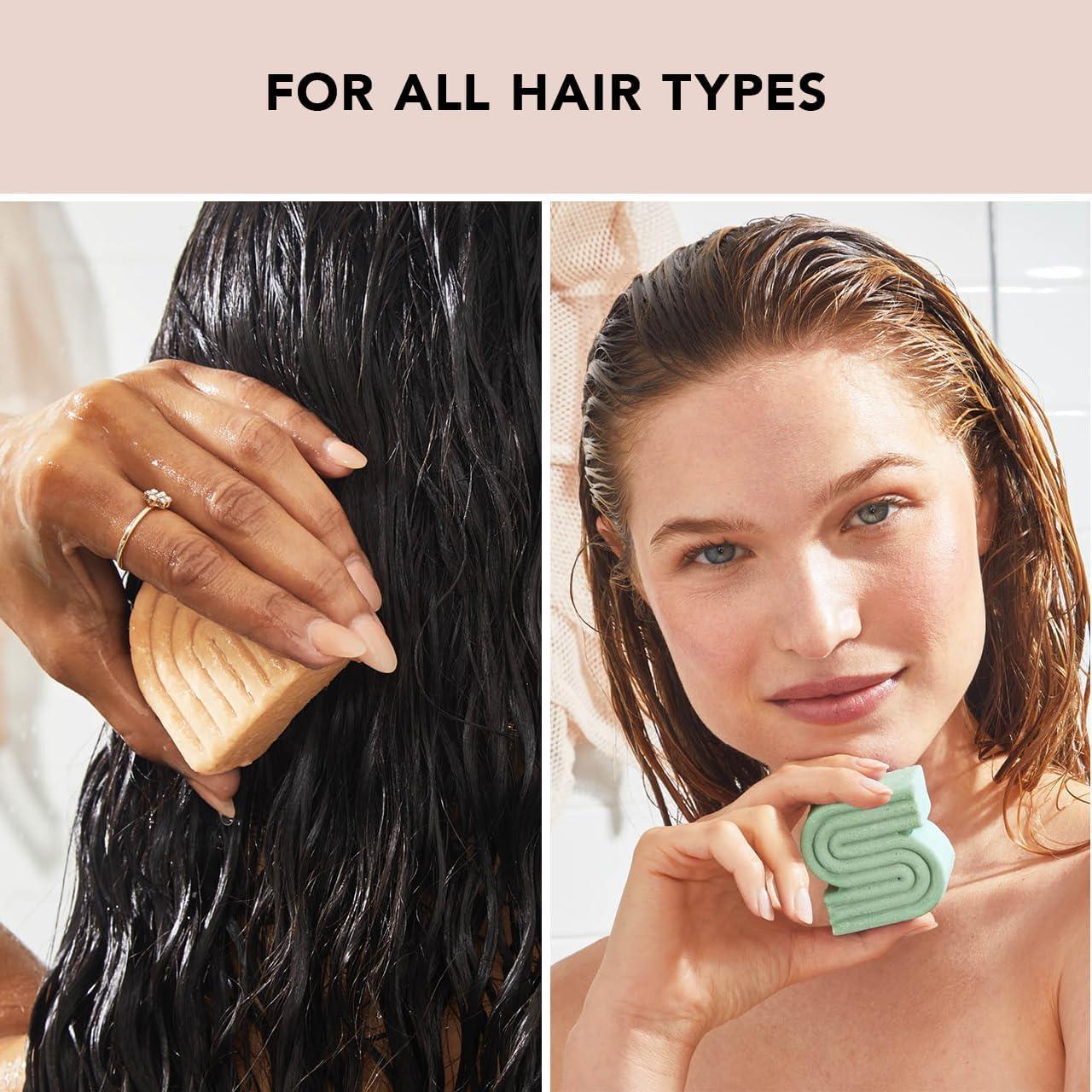 imageKitsch Tea Tree Shampoo ampamp Coconut Oil Conditioner Bar Shampoo and Conditioner Set Clarifying Bar Soap for Greasy Hair ampamp Deep Moisturizing Paraben Silicone ampamp Sulfate Free Made in USA 2 Pack