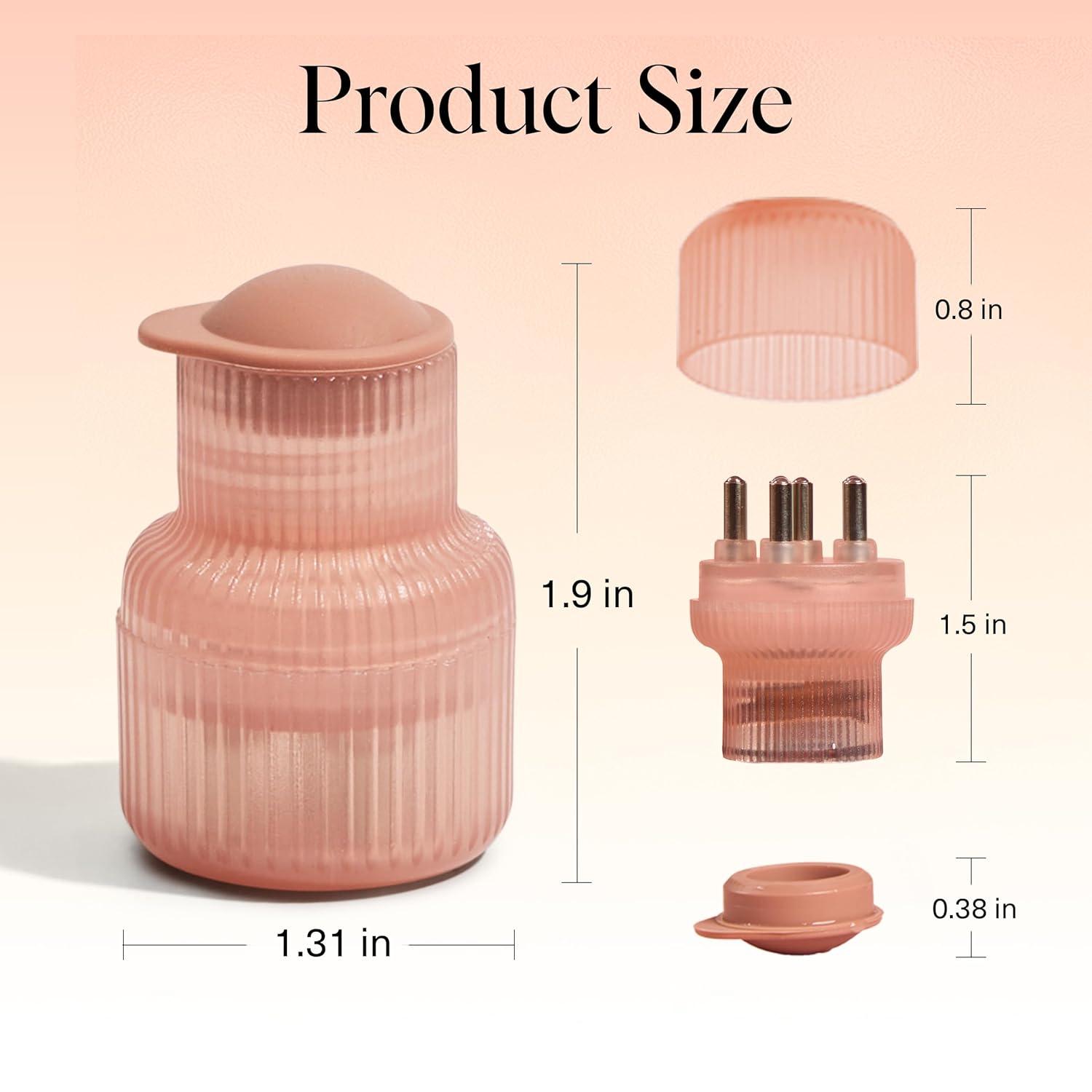 image:imageKitsch Scalp amp Hair Oil Applicator With Stainless Steel Bristles Head Massager Scalp Precise Serum and Oil Distribution For Even And MessFree Oiling Ultimate Hair Care Terracotta