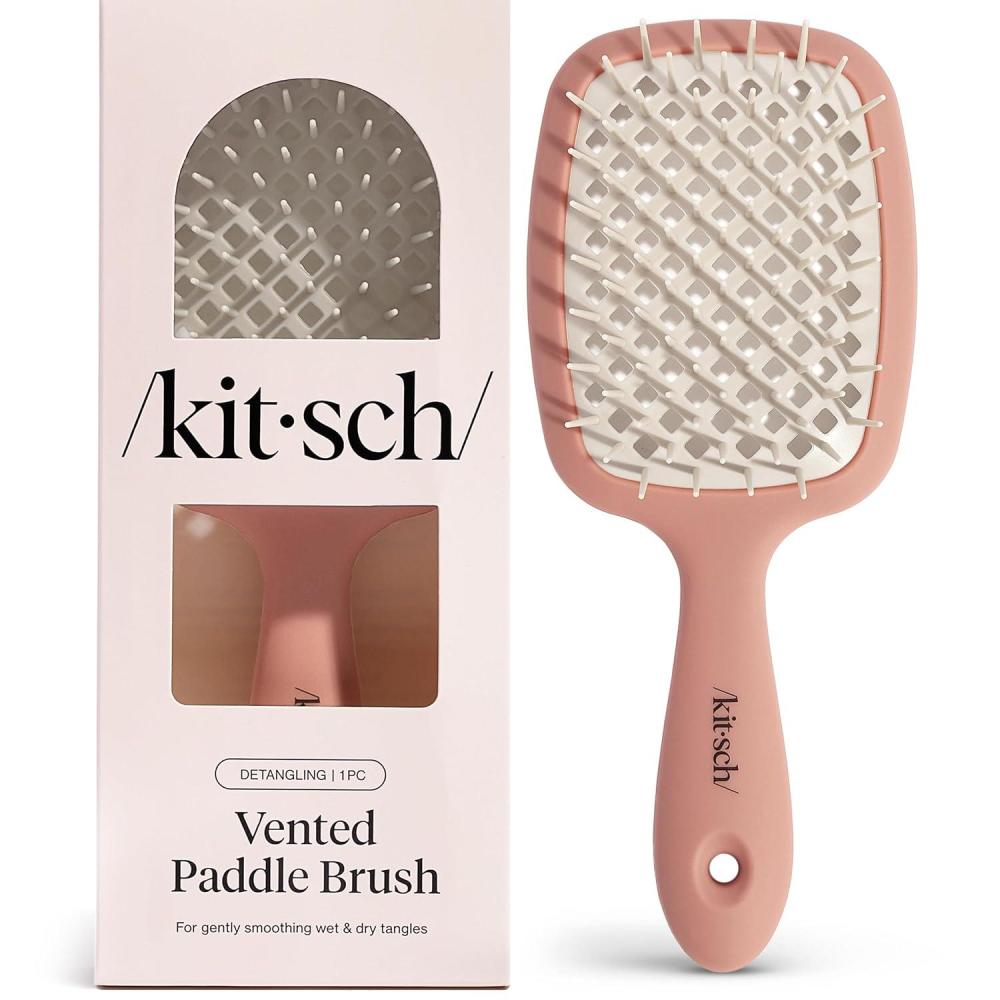 image:imageKitsch Vented Padde Brush  Terracotta