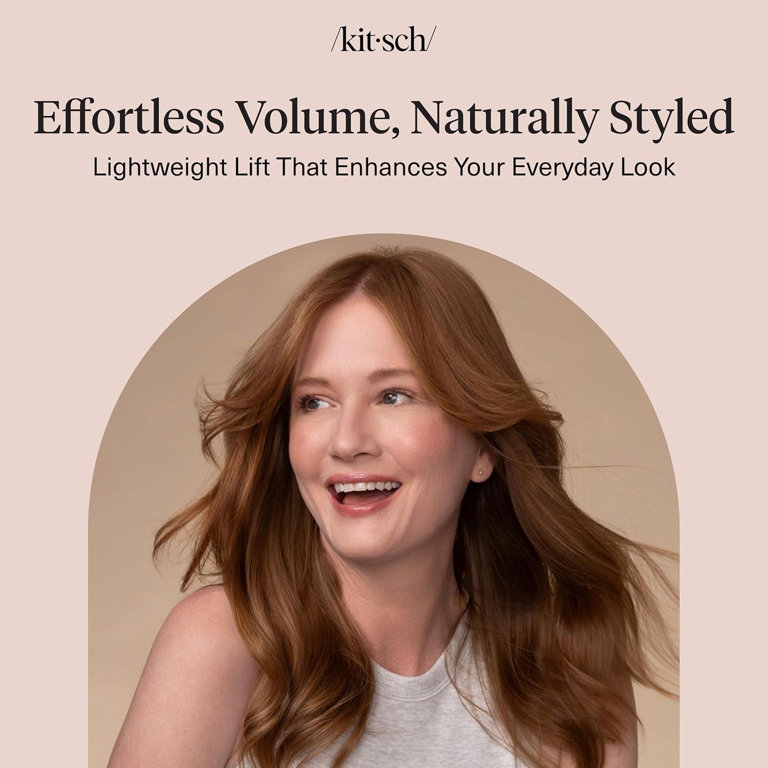 image:imageKitsch Root Lifting Spray for Fine Hair Thickening Hair Spray With Rosemary and Biotin Lightweight Volumizing Spray for Instant Lift and Fullness Adds Volume Natural Hold 5oz
