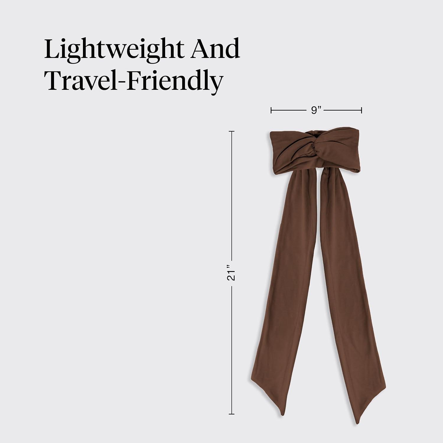 image:imageKitsch Set amp Flow Active Heatless Curling Headband For Women Achieves Heatless Curls Overnight No Heat Damage Heatless Curlers with Flexible Fit Great During Gym Travel Chocolate Brown 1pcChocolate Brown