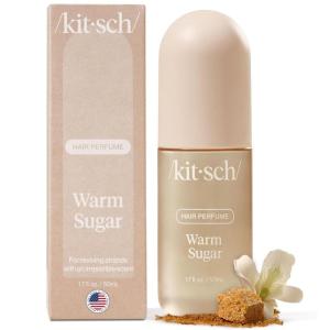 Kitsch Hair Perfume for Women – Oak & Amber | Clean, Deodorizing & Patented Odor-Eliminating Technology Hair Spray & Body Mist – Freshen Hair, Body & Pillows- Berries and Blooming Jasmine Scent – 50mL(Pink Grapefruit & Vanilla Scent)